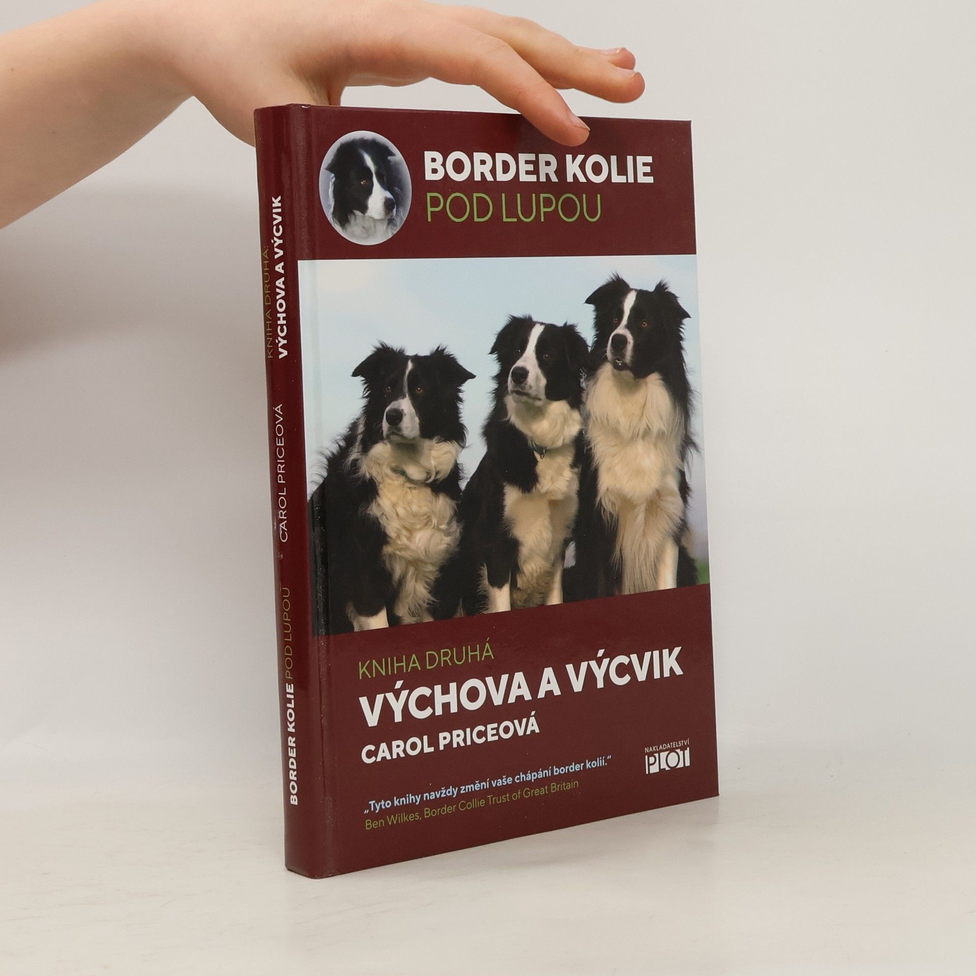 Carol Price Border kolie pod lupou. Kniha druhá: výchova a výcvik