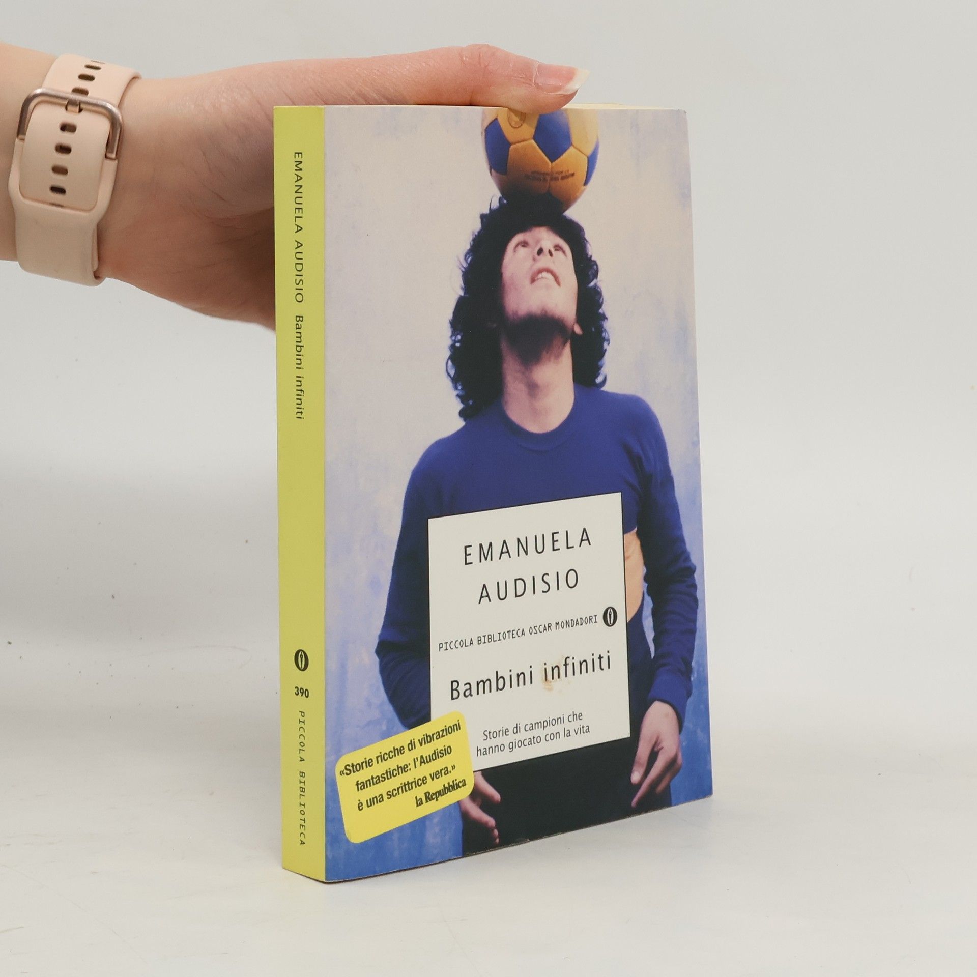 Emanuela Audisio Piccola biblioteca Oscar: Bambini infiniti. Storie di campioni che hanno giocato con la vita