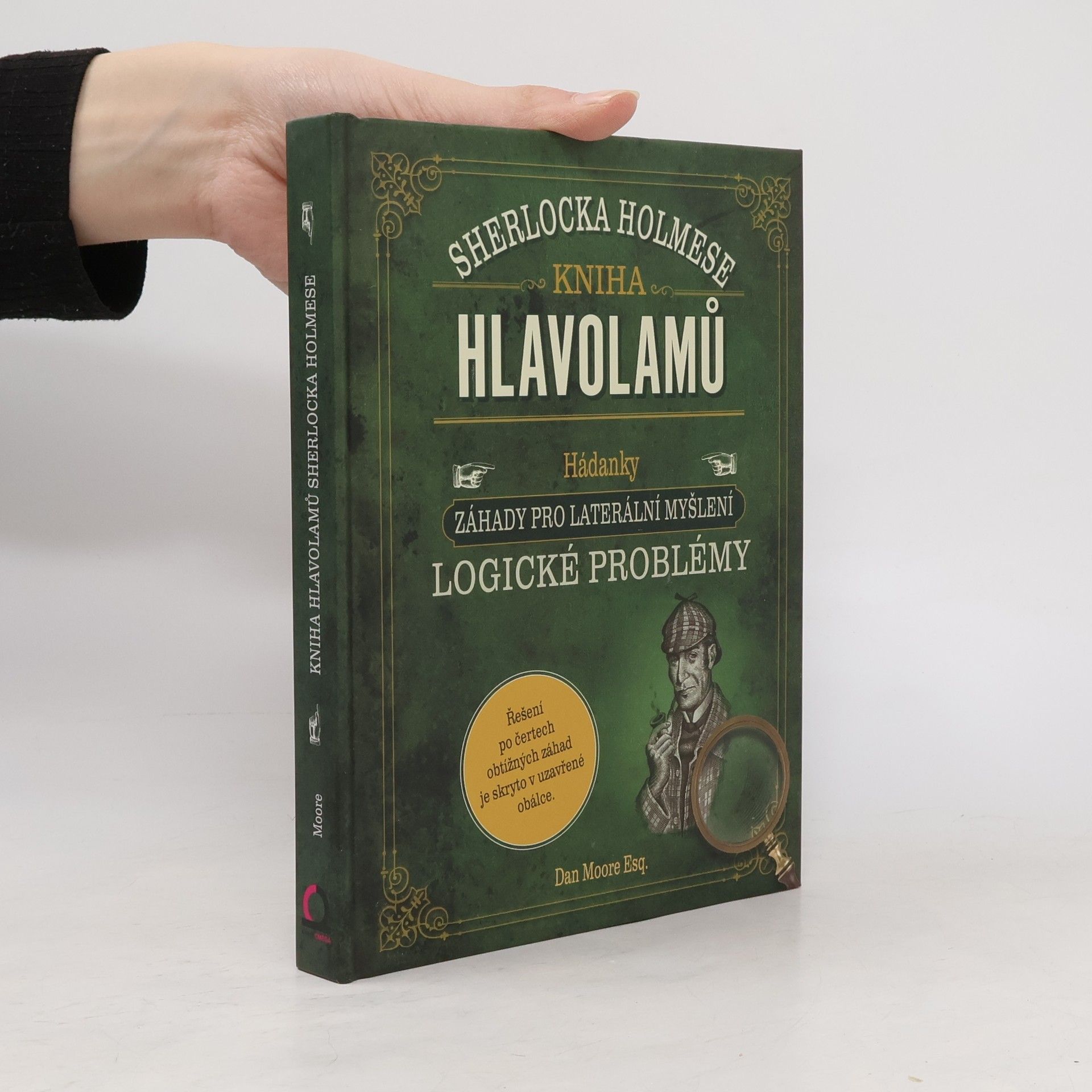 Dan Moore Kniha hlavolamů Sherlocka Holmese