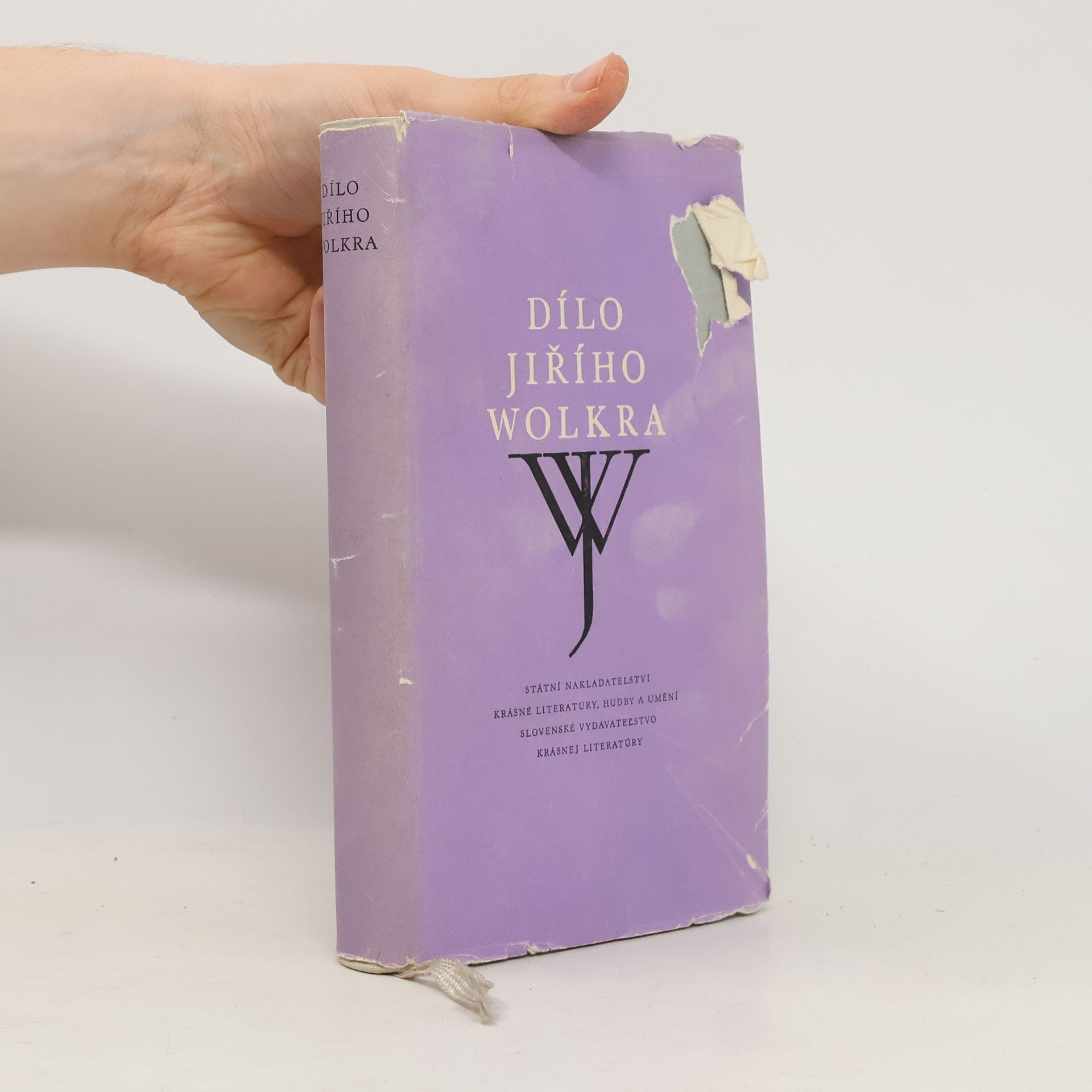 Jiří Wolker Dílo Jiřího Wolkera