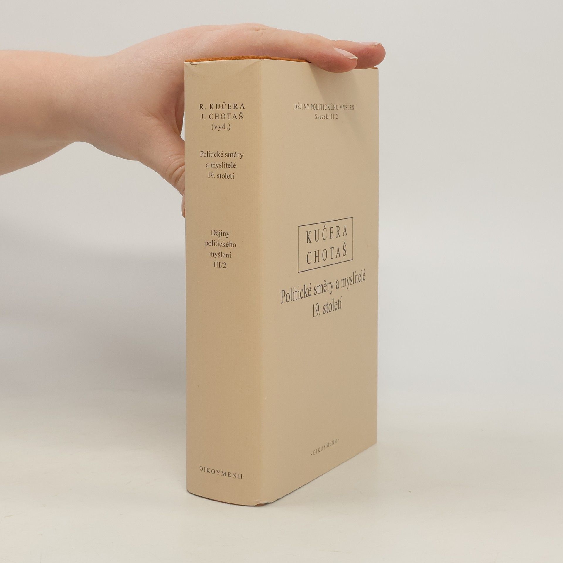 Rudolf Kučera Dějiny politického myšlení III/2