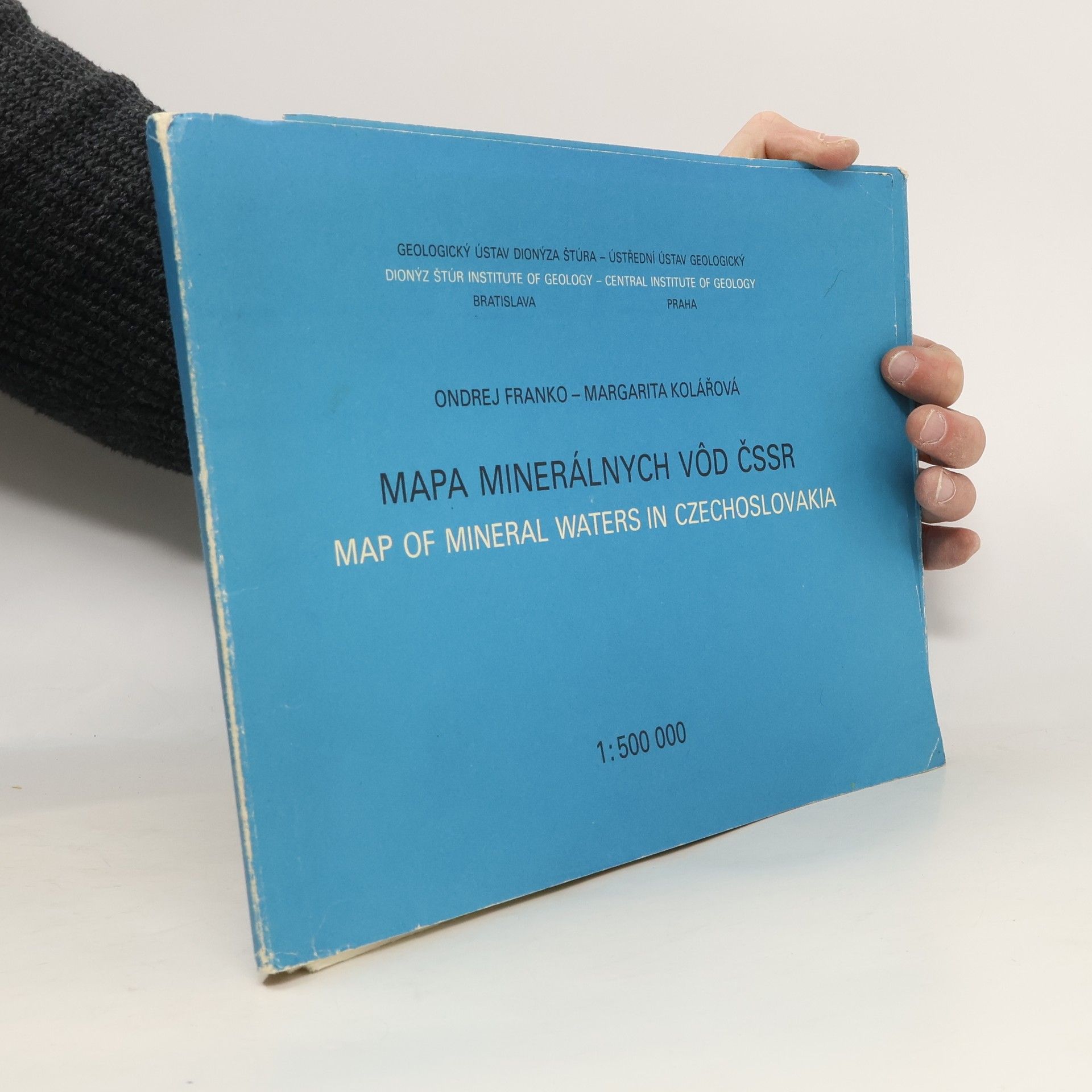 Mapa minerálnych vôd ČSSR