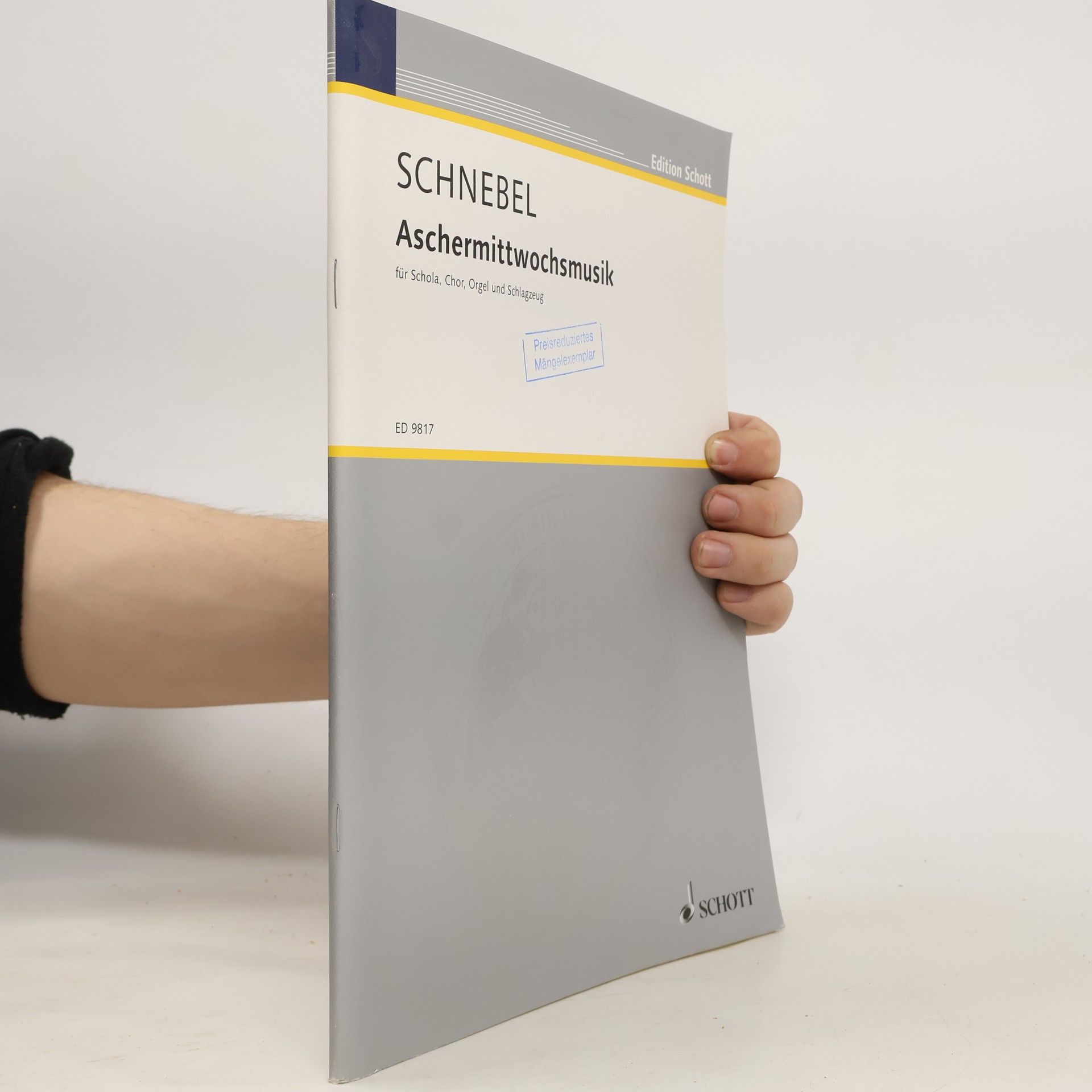 Edition Schott: Aschermittwochsmusik