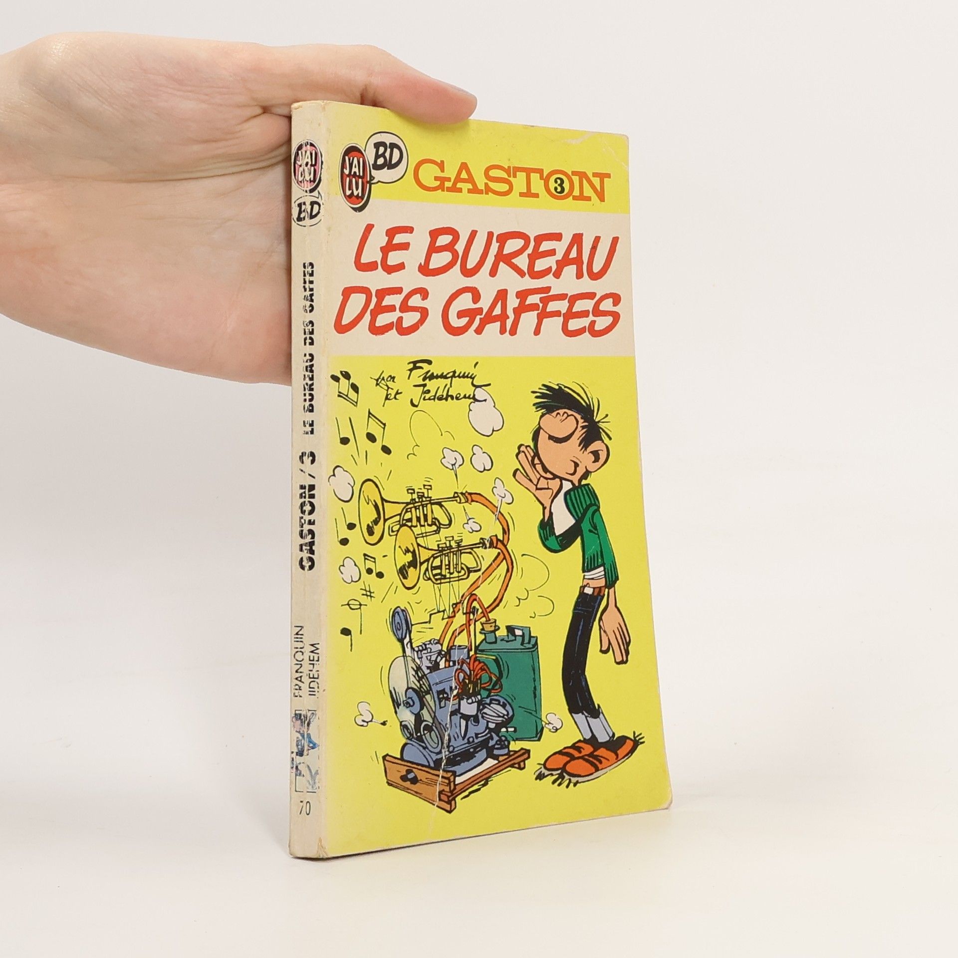André Franquin Gaston - 3: Le bureau des gaffes