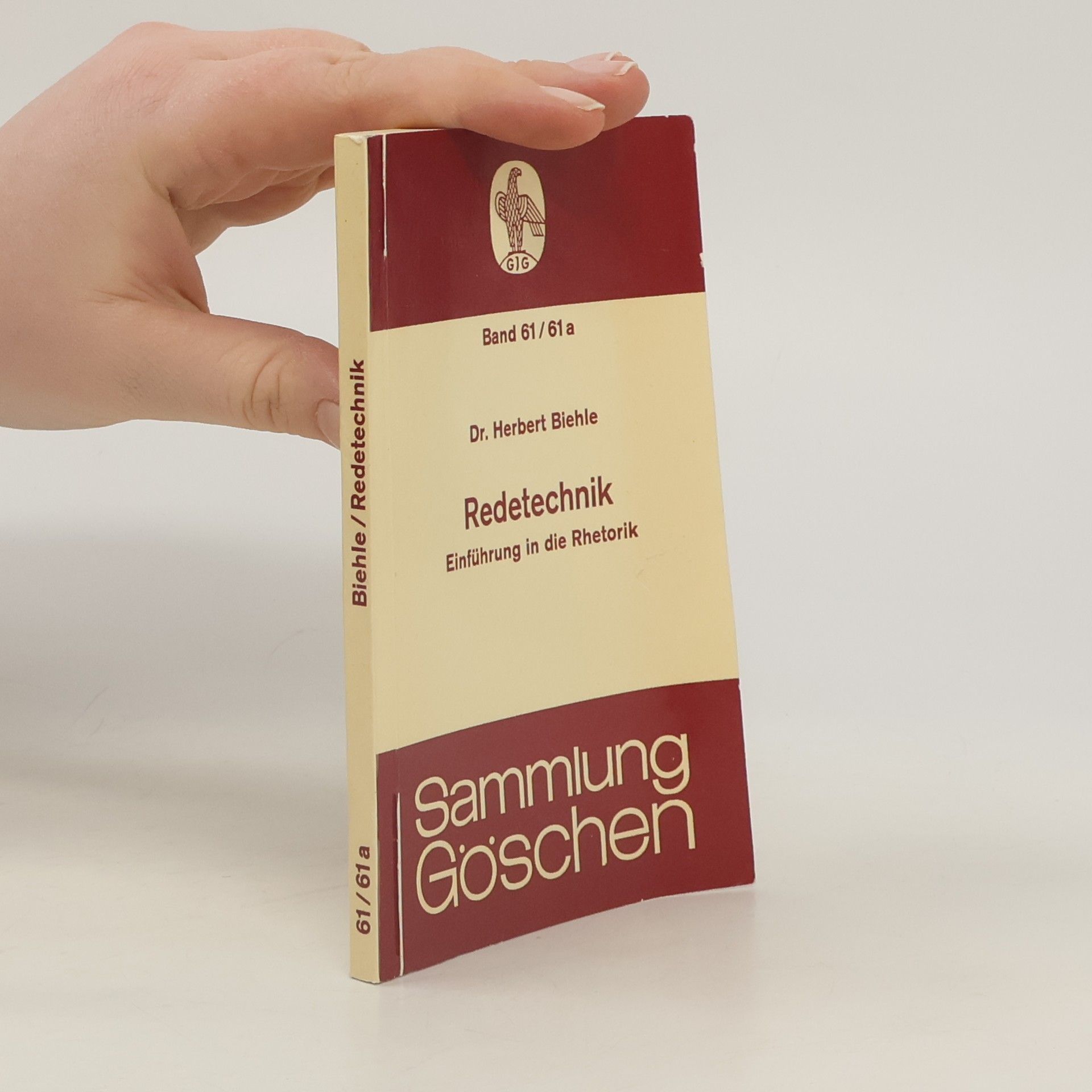 Herbert Biehle Redetechnik