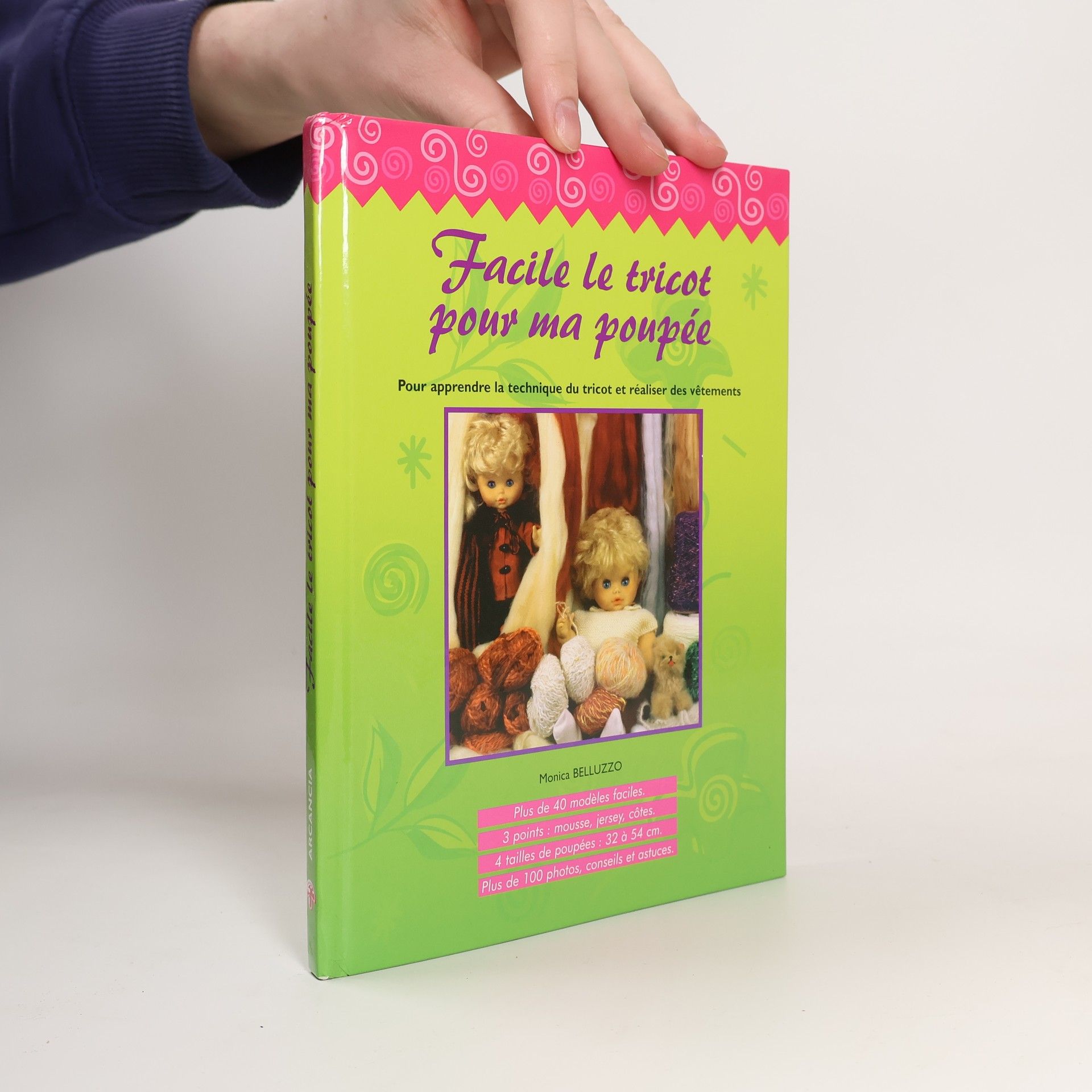 Monica Belluzzo Facile le tricot pour ma poupée