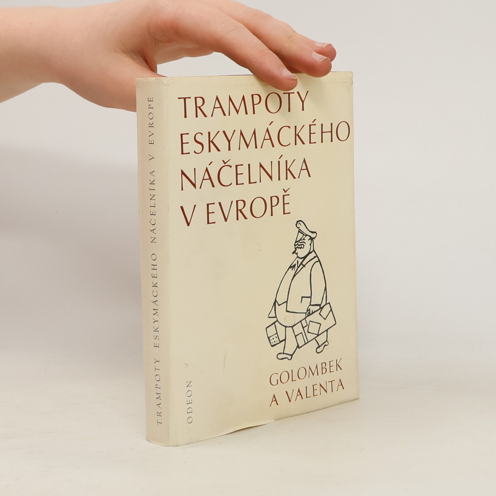 Edvard Valenta Trampoty eskymáckého náčelníka v Evropě