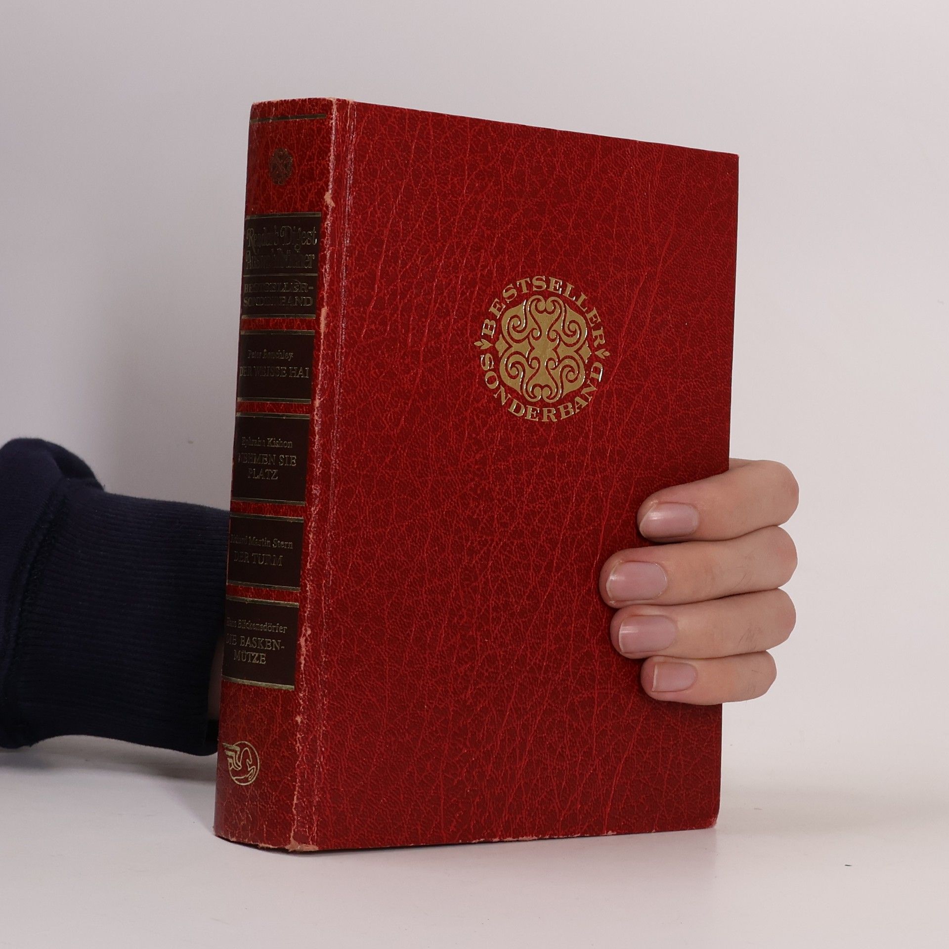 Hans Blickensdörfer Reader's Digest Auswahlbücher. Der weiße Hai. Nehmen sie Platz. Der Turm. Die Baskenmütze