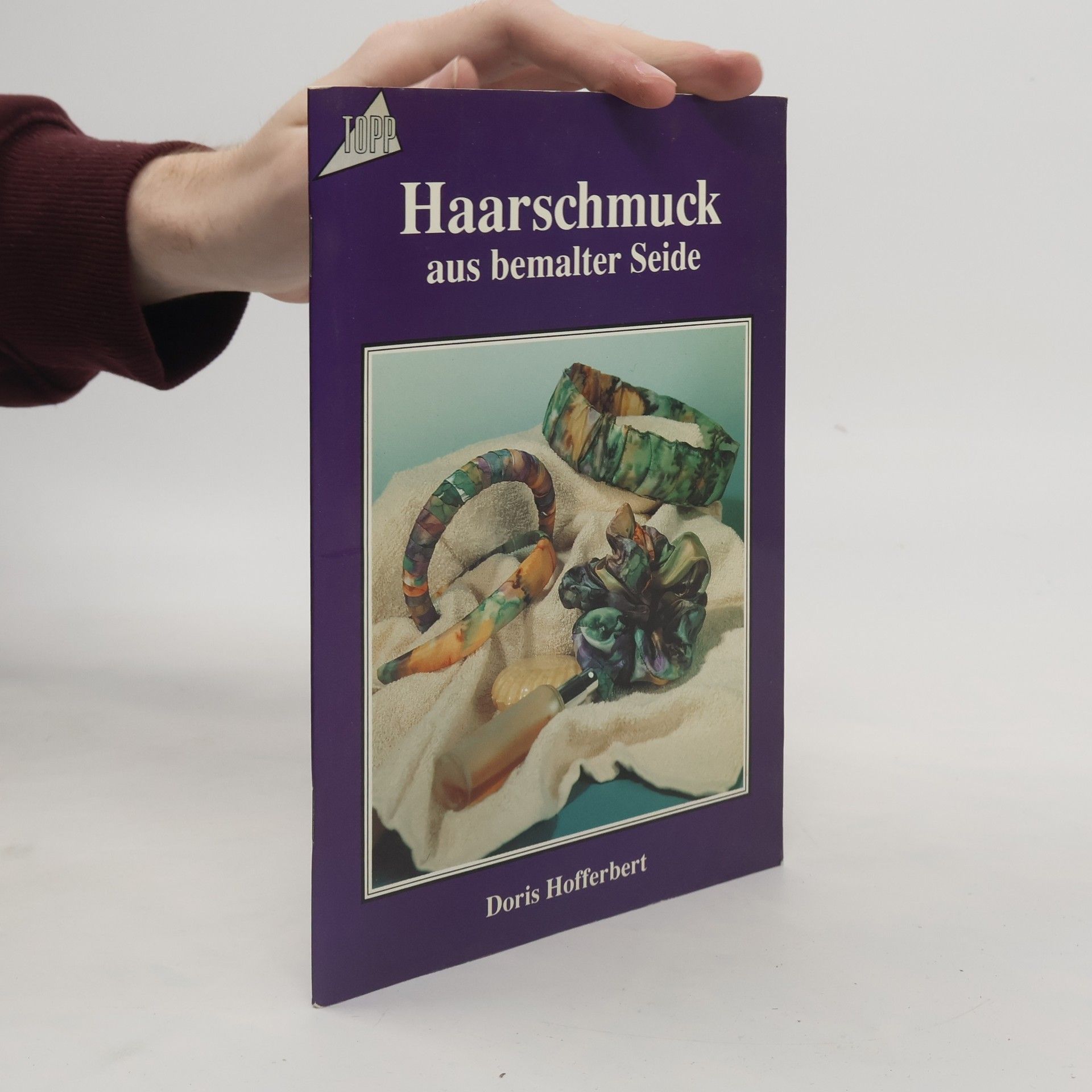 Doris Hofferbert Haarschmuck aus bemalter Seide