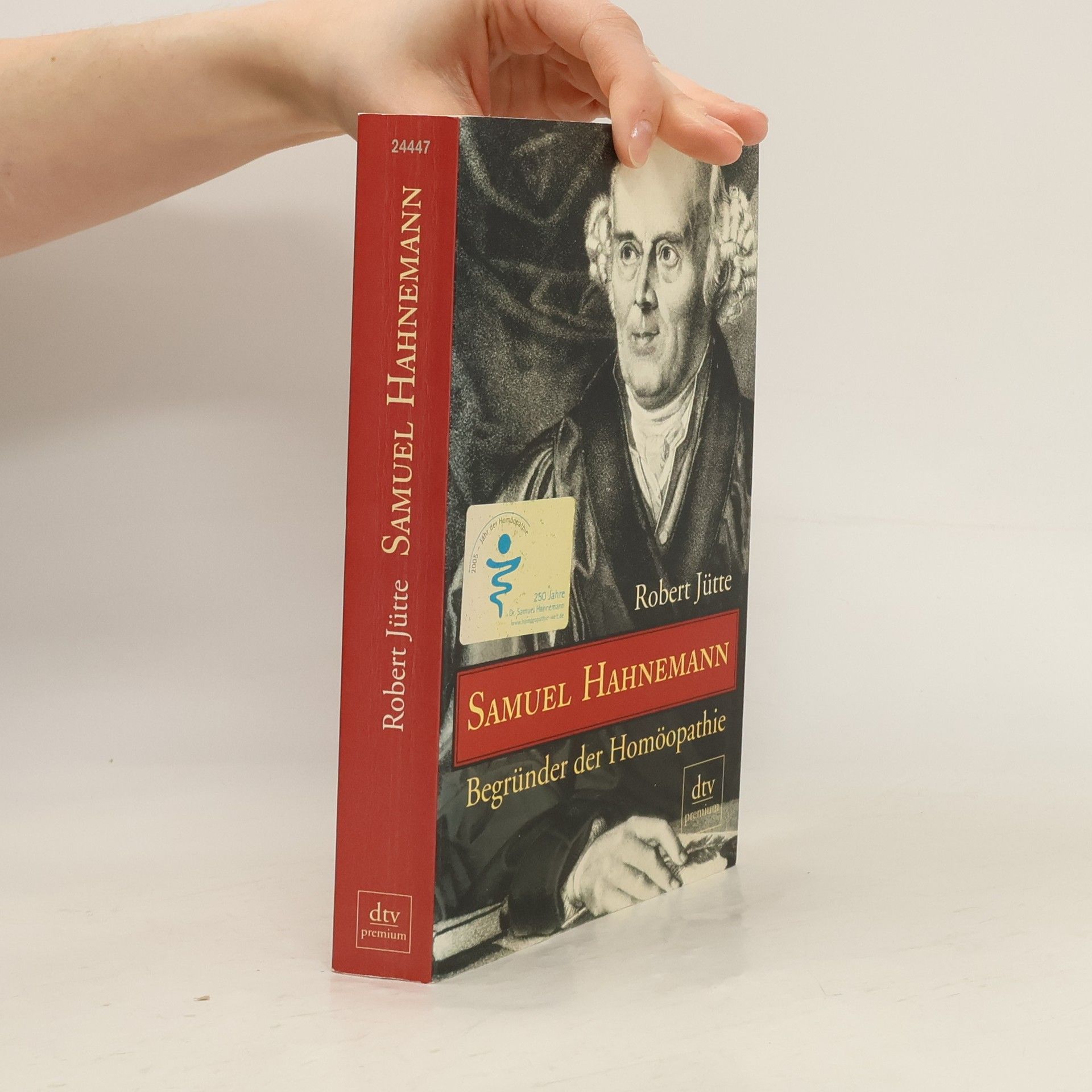 Robert Jütte Samuel Hahnemann