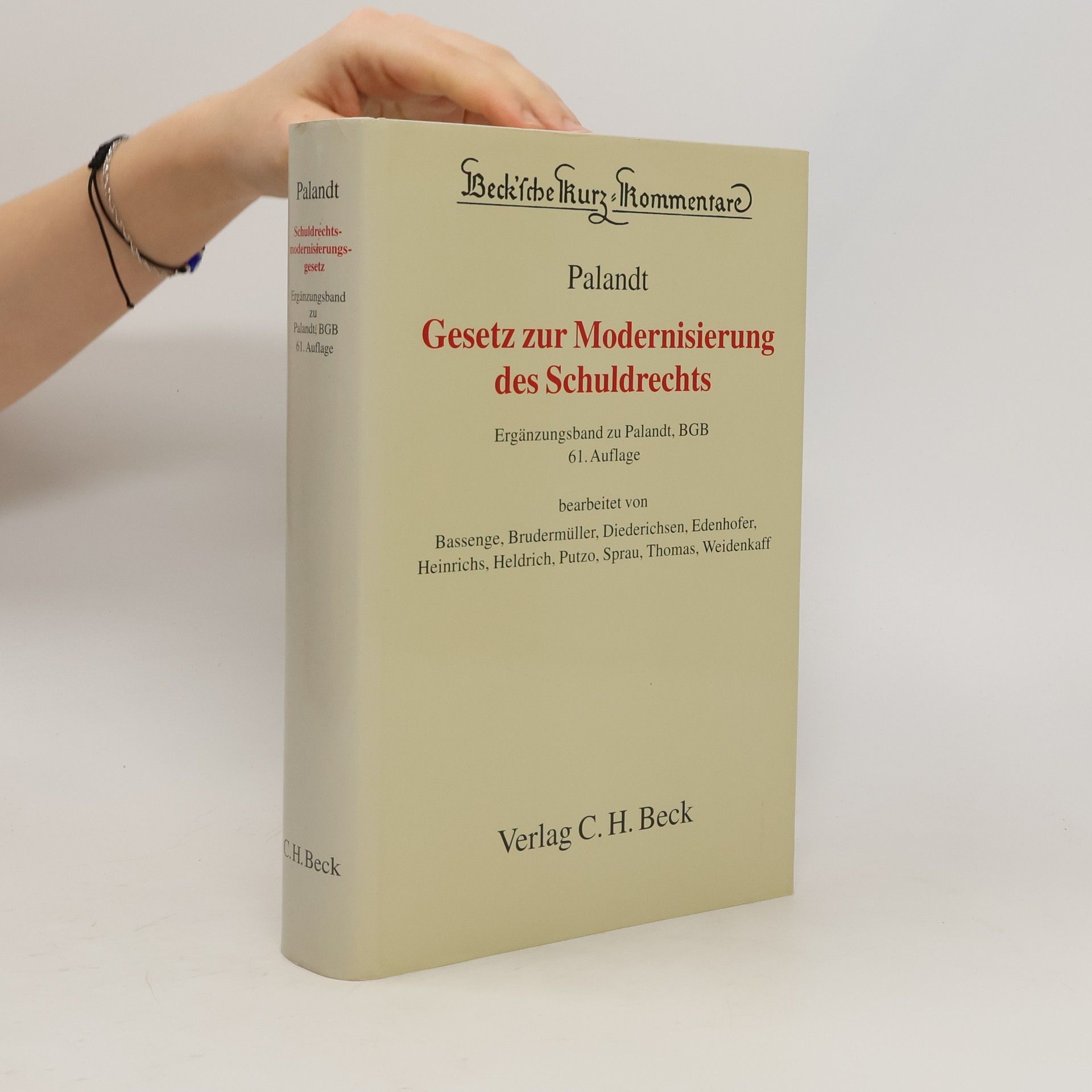 Collectif d'auteurs Gesetz zur Modernisierung des Schuldrechts