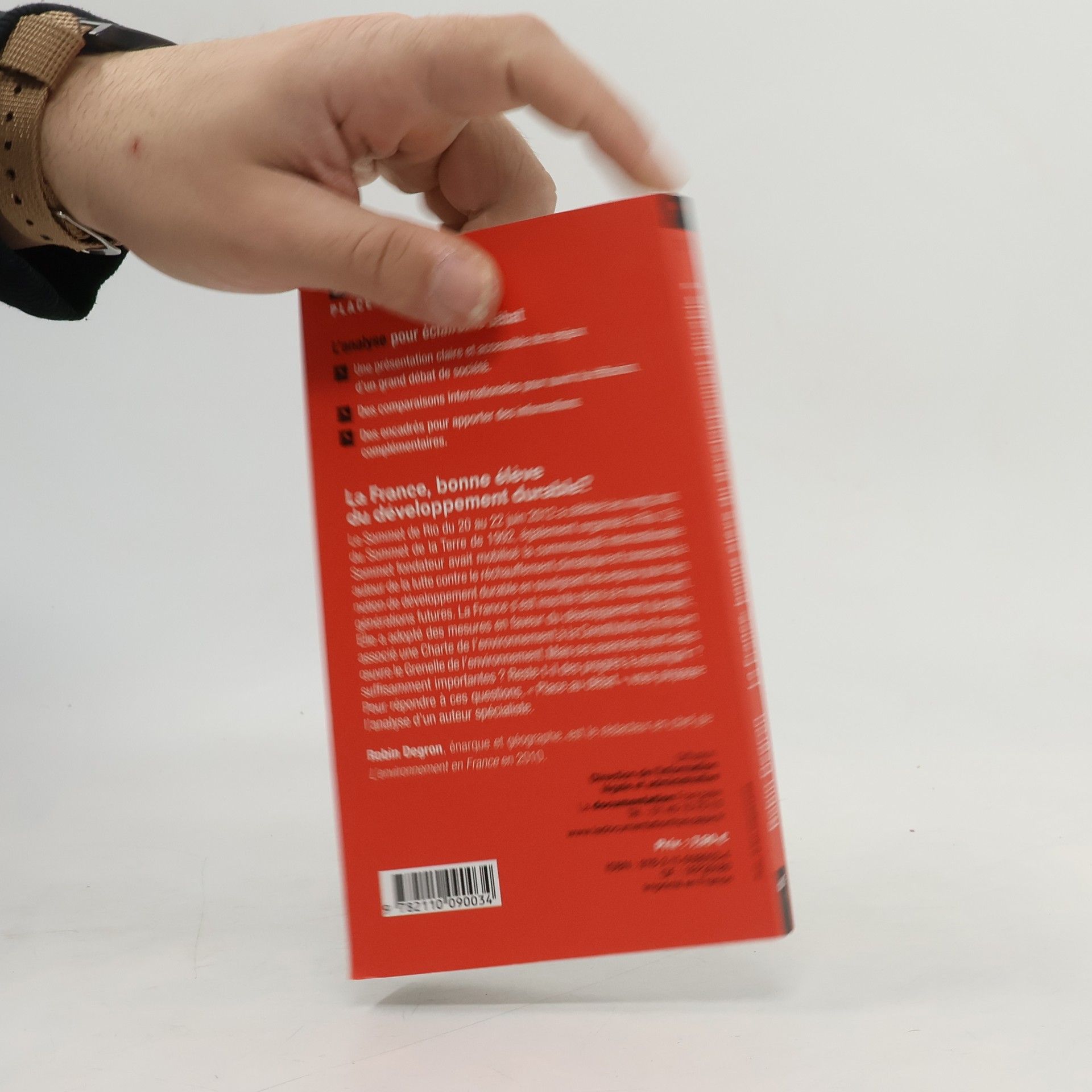 Robin Degron Place au débat: La France, bonne élève du développement durable?