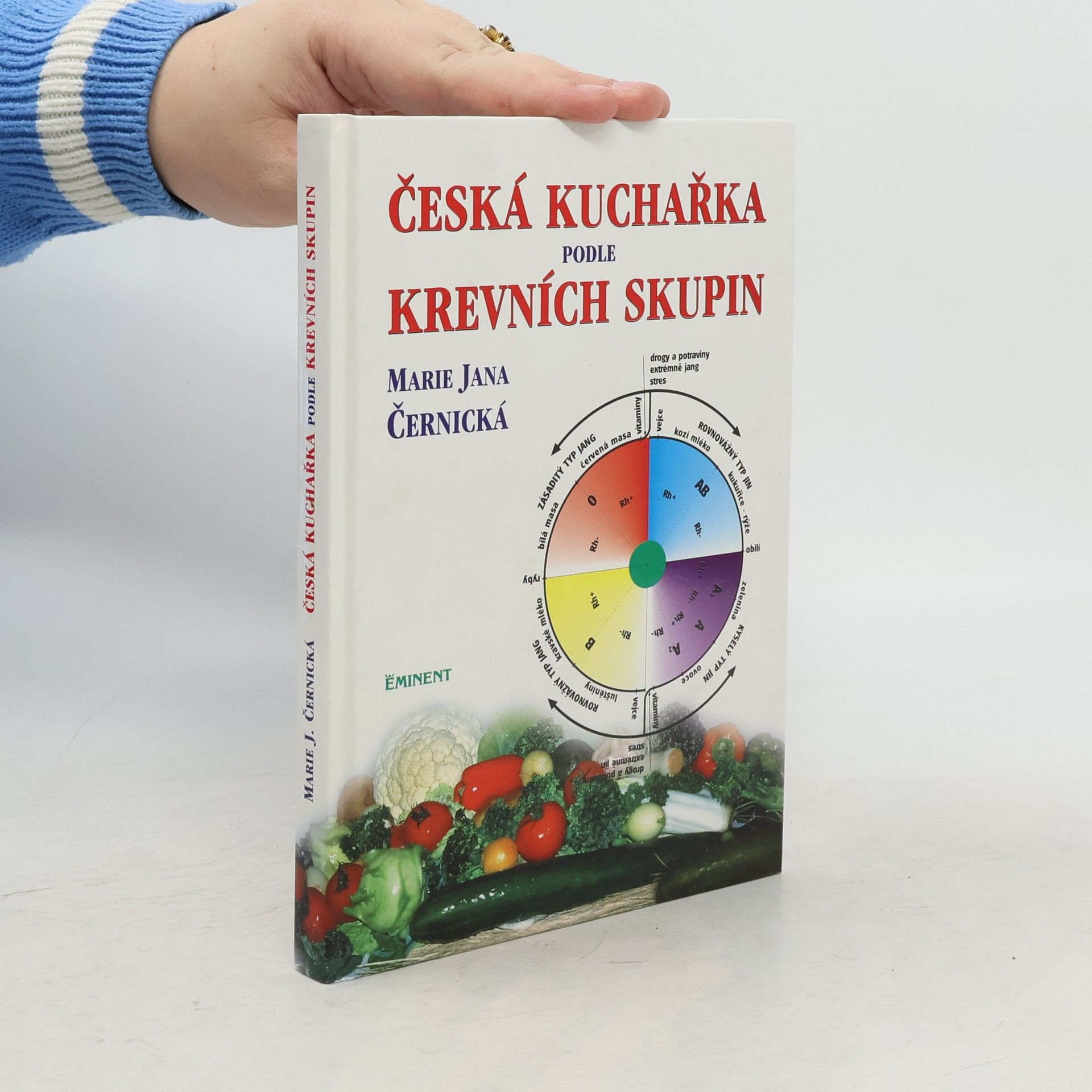 Marie Jana Černická Česká kuchařka podle krevních skupin