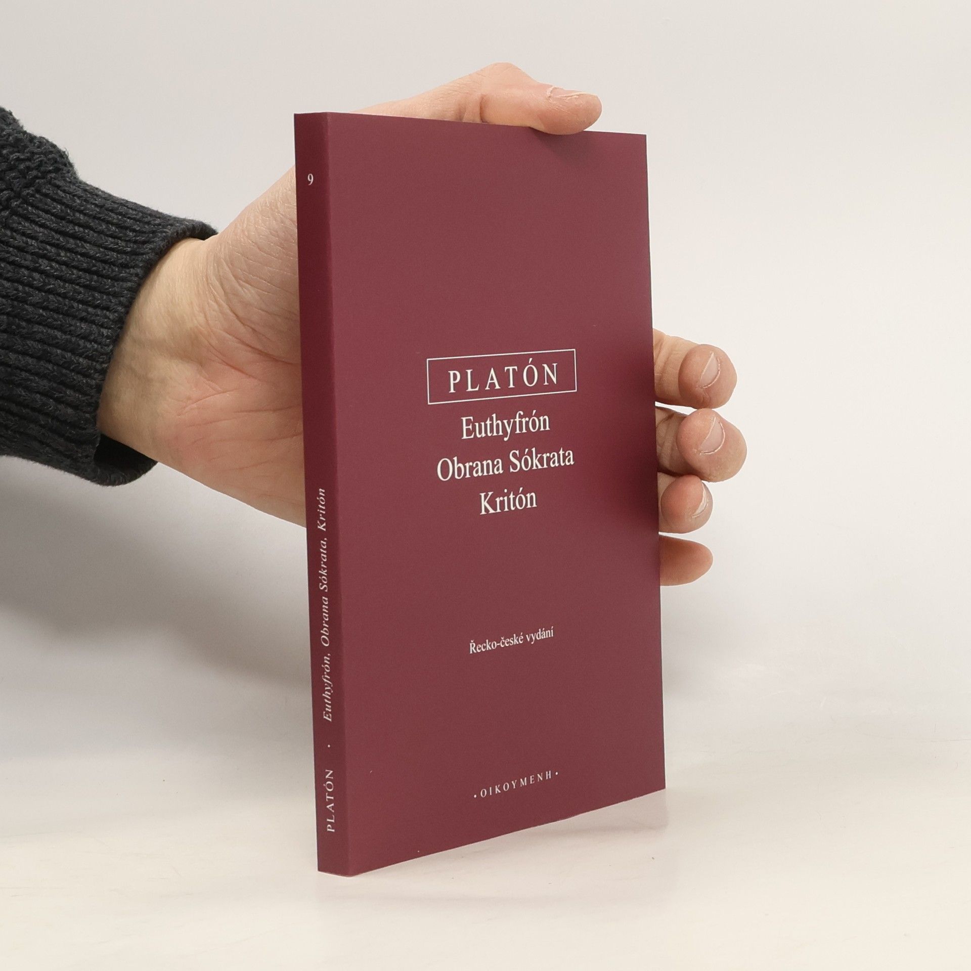 Platon Euthyfrón. Obrana Sókrata. Kritón