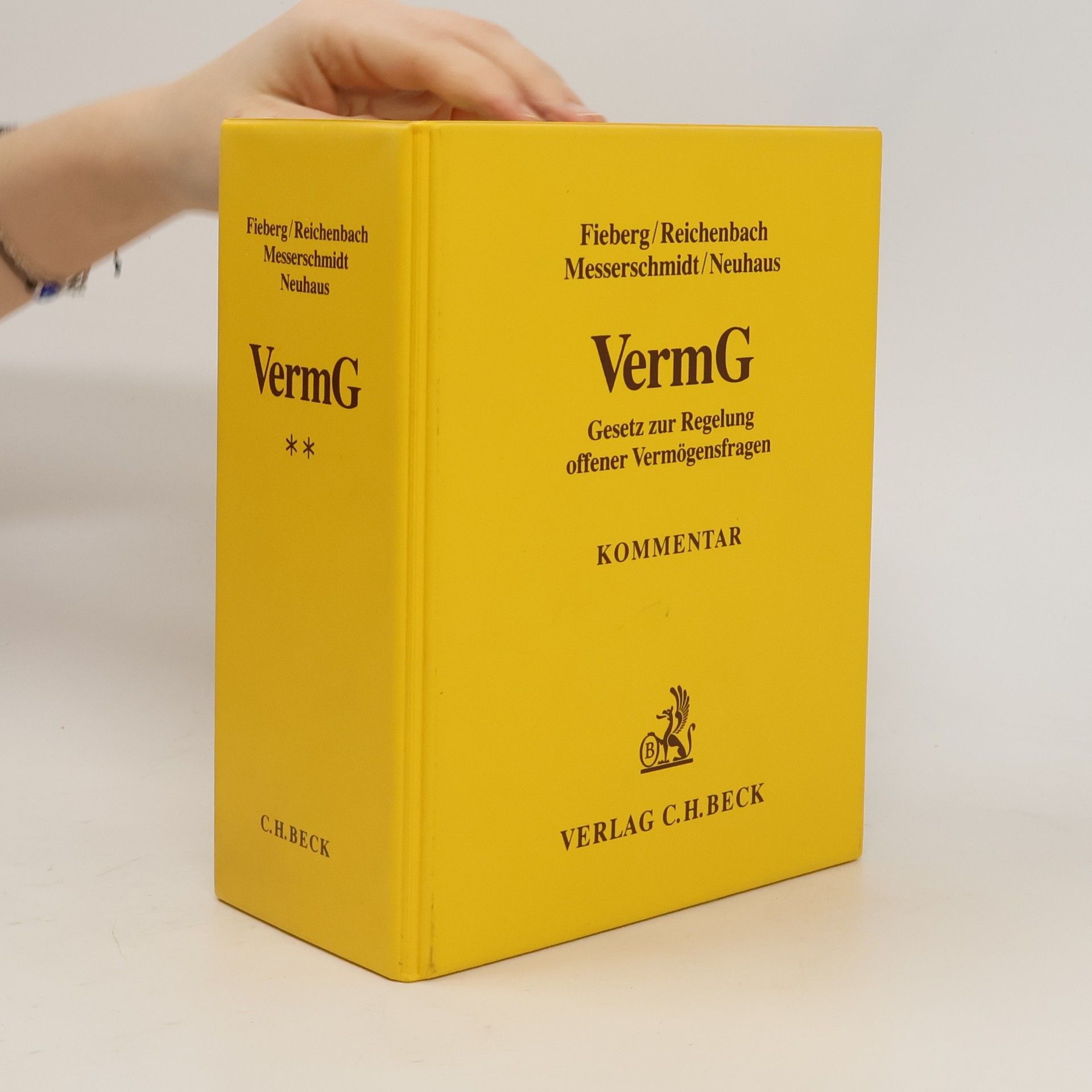 Various authors VermG. Gesetz zur Regelung offener Vermögensfragen 2