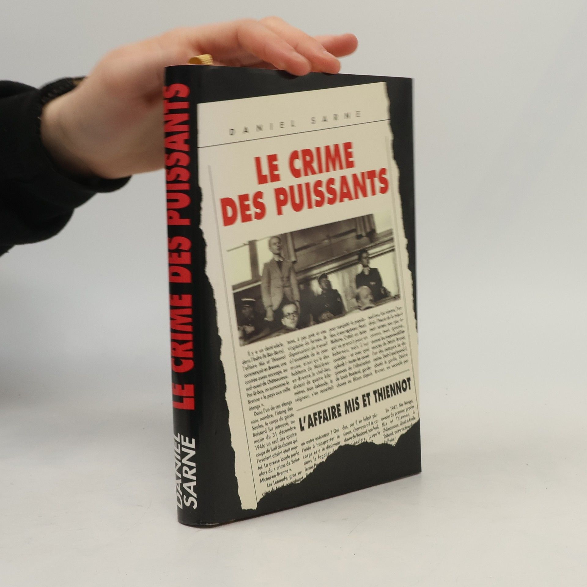 Daniel Sarne Le crime des puissants