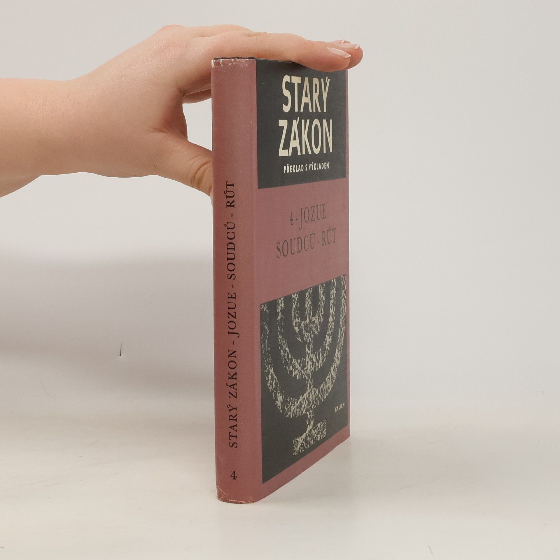 Autorenkollektiv Starý zákon. Překlad s výkladem. Nový překlad Písma svatého. 4, Jozue - Soudců - Rút