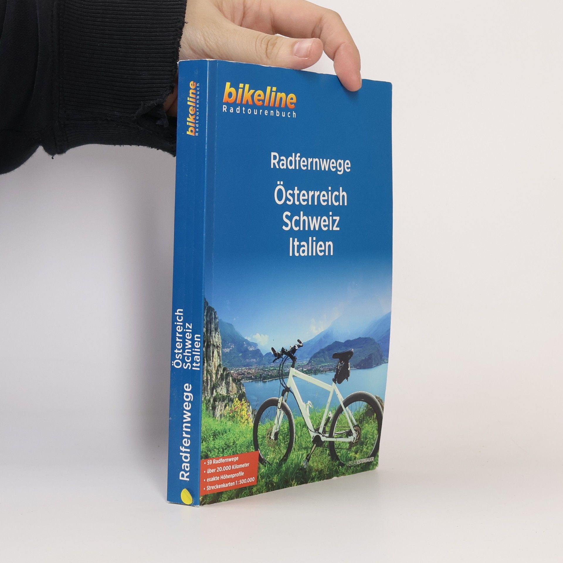 Autorenkollektiv bikeline Radtourenbuch: Radfernwege Österreich, Schweiz, Italien