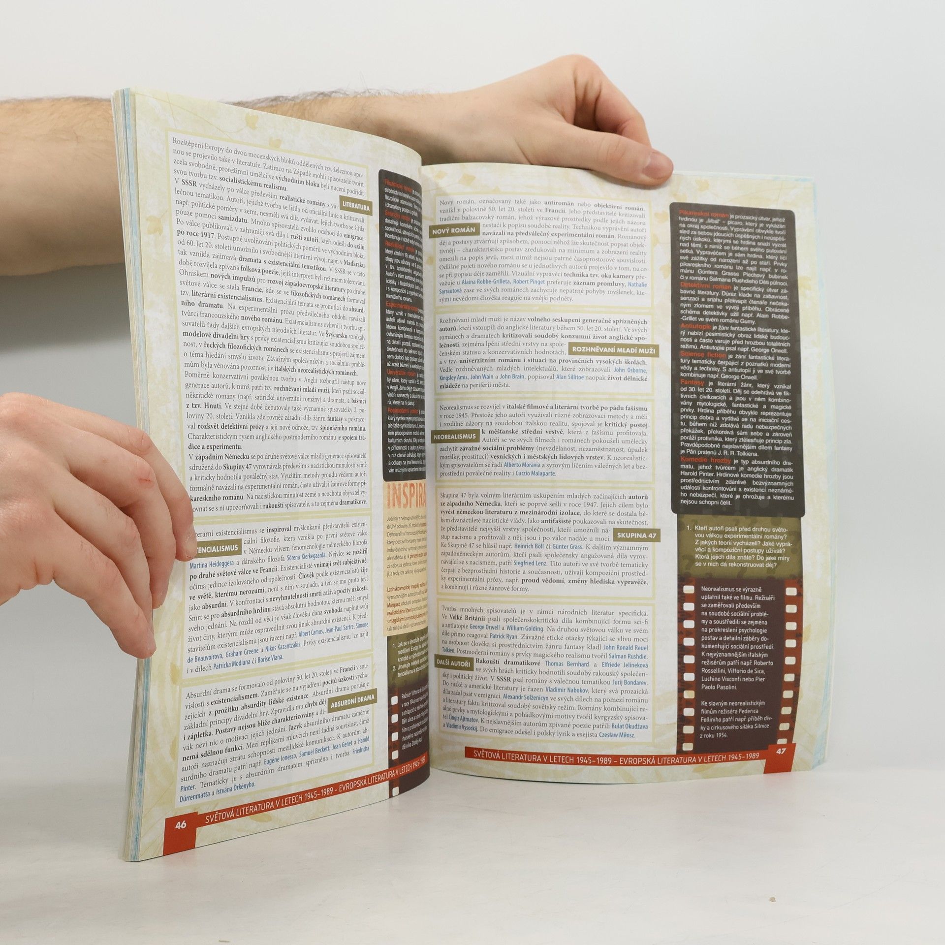 Lukáš Andree Literatura pro 4. ročník středních škol. Učebnice