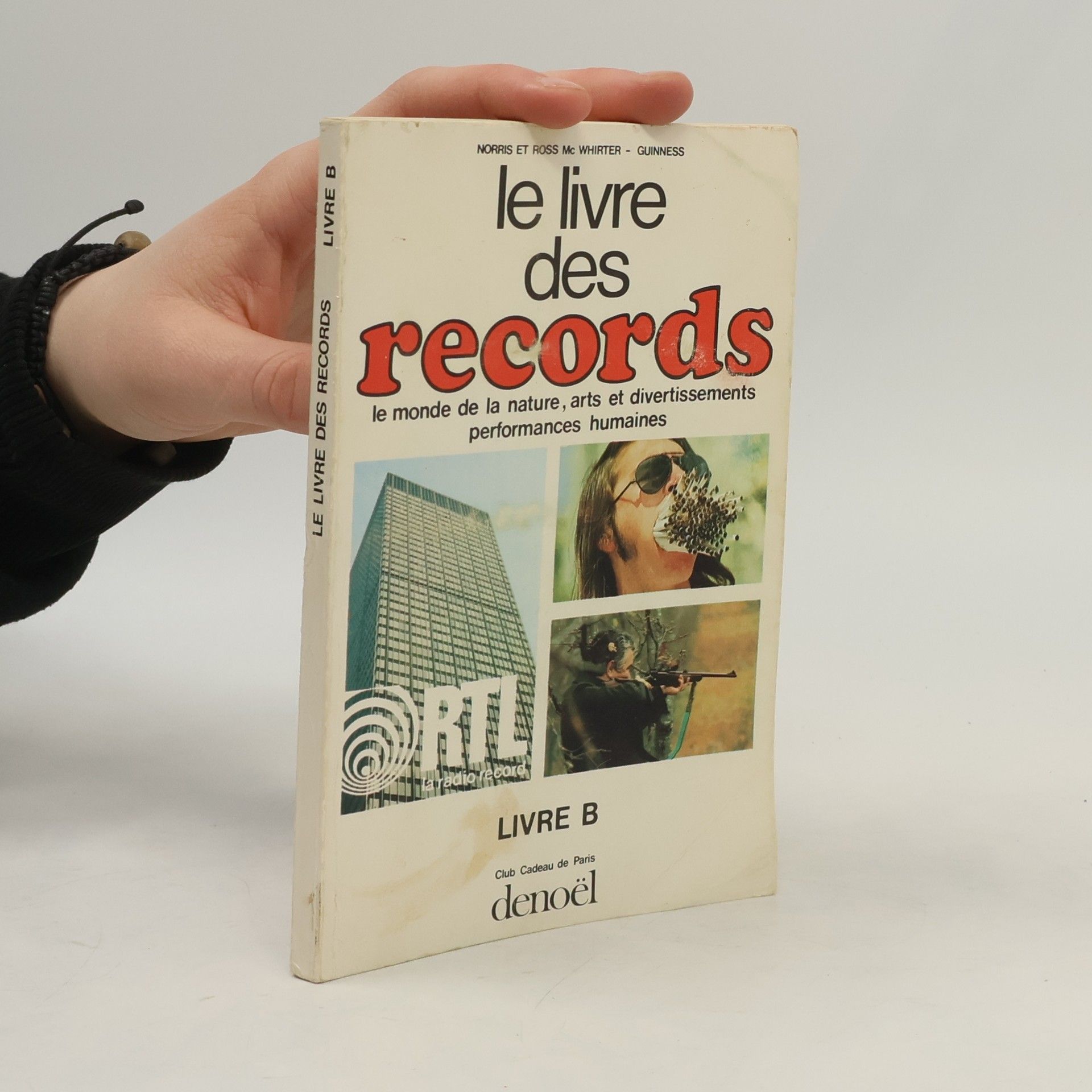 Kolektiv autorů Le livre des records. Livre B