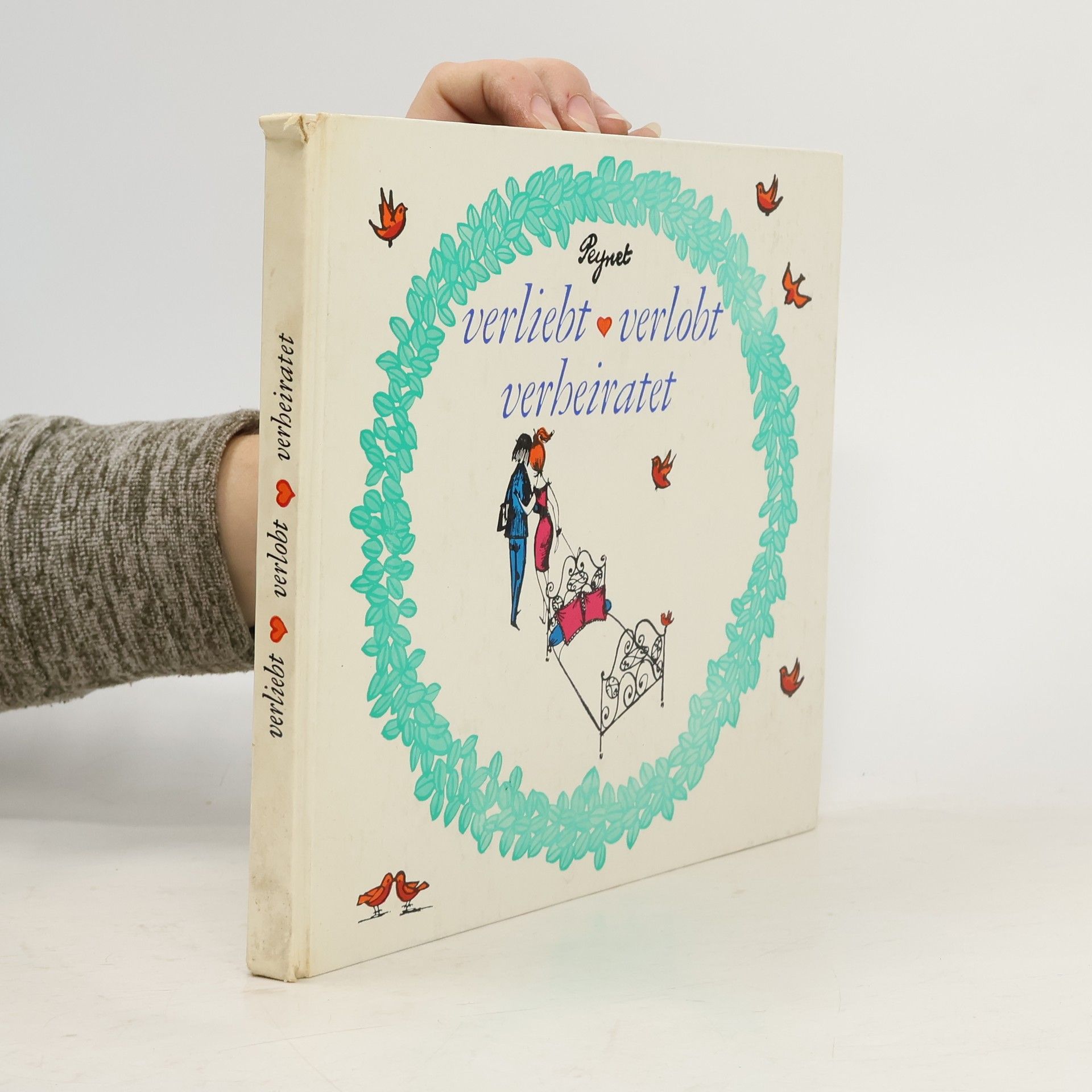 Peynet Verliebt. Verlobt. Verheiratet