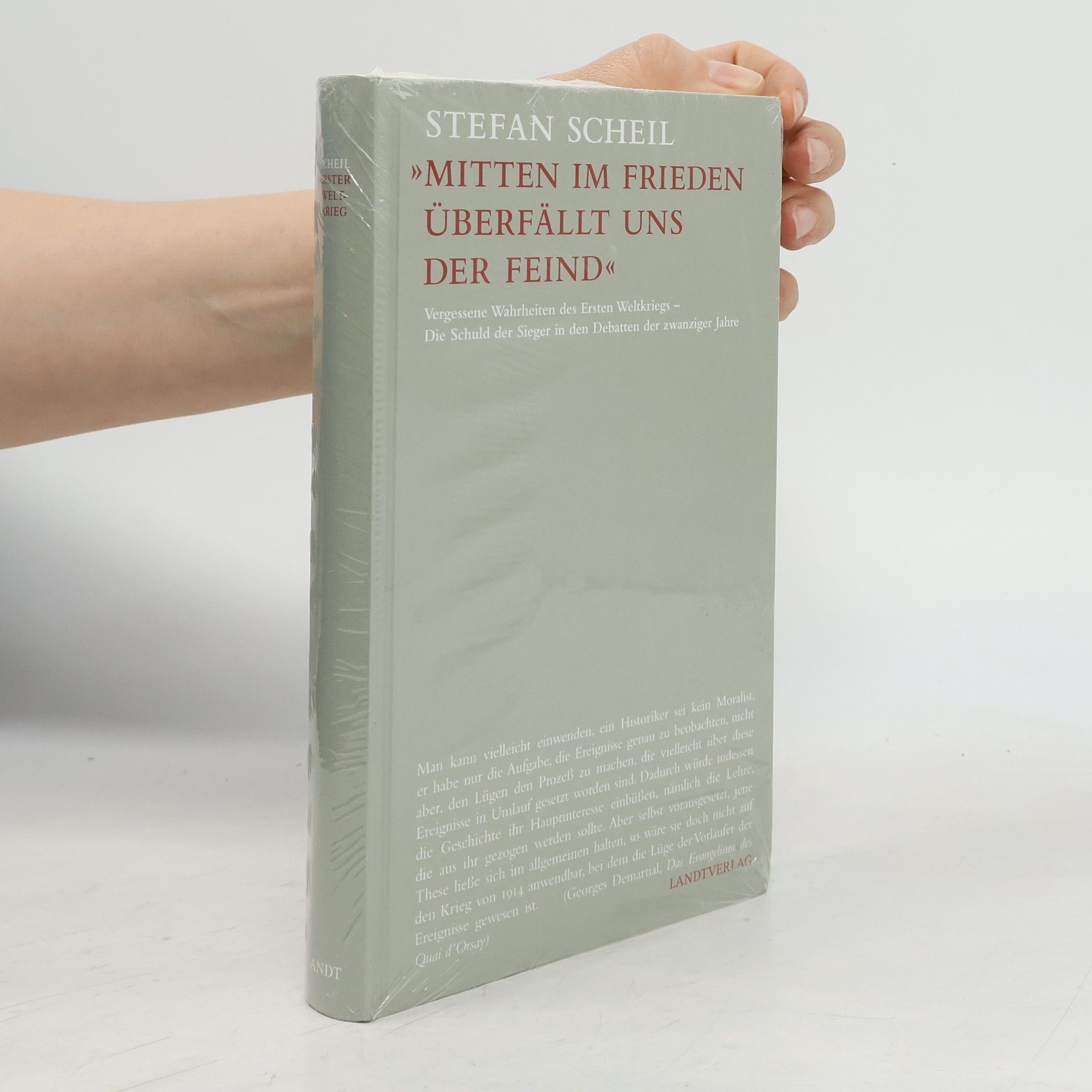 Stefan Scheil "Mitten im Frieden überfällt uns der Feind"