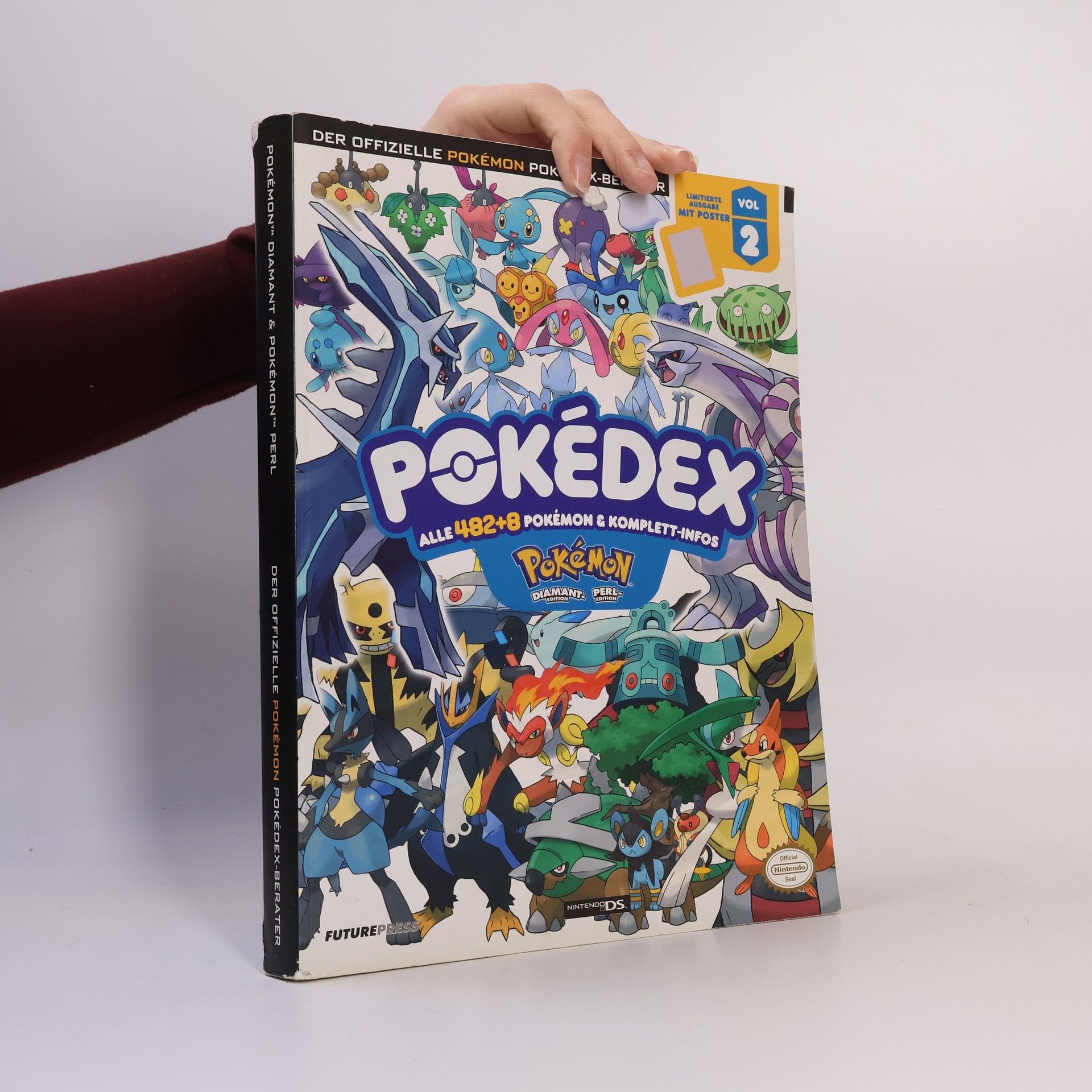 Pokémon Diamant & Pokémon Perl - 2: Pokedex. Der offizielle Pokemon Pokedex-Berater. Alle 482 + 8 Pokemon & Komplett-Infos - Limitierte Ausgabe mit Poster