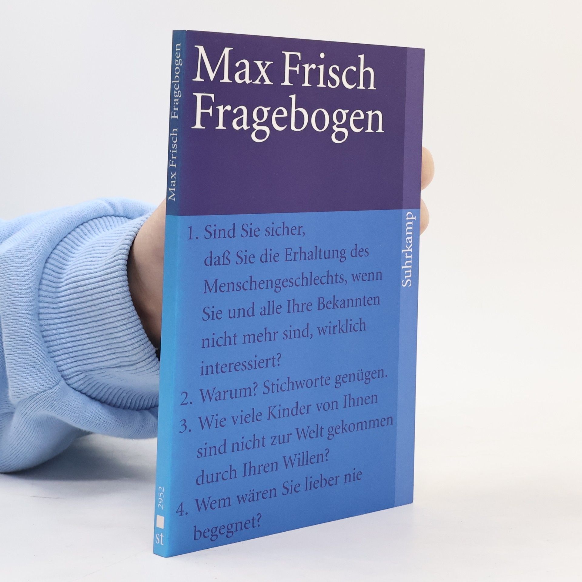 Max Frisch Fragebogen