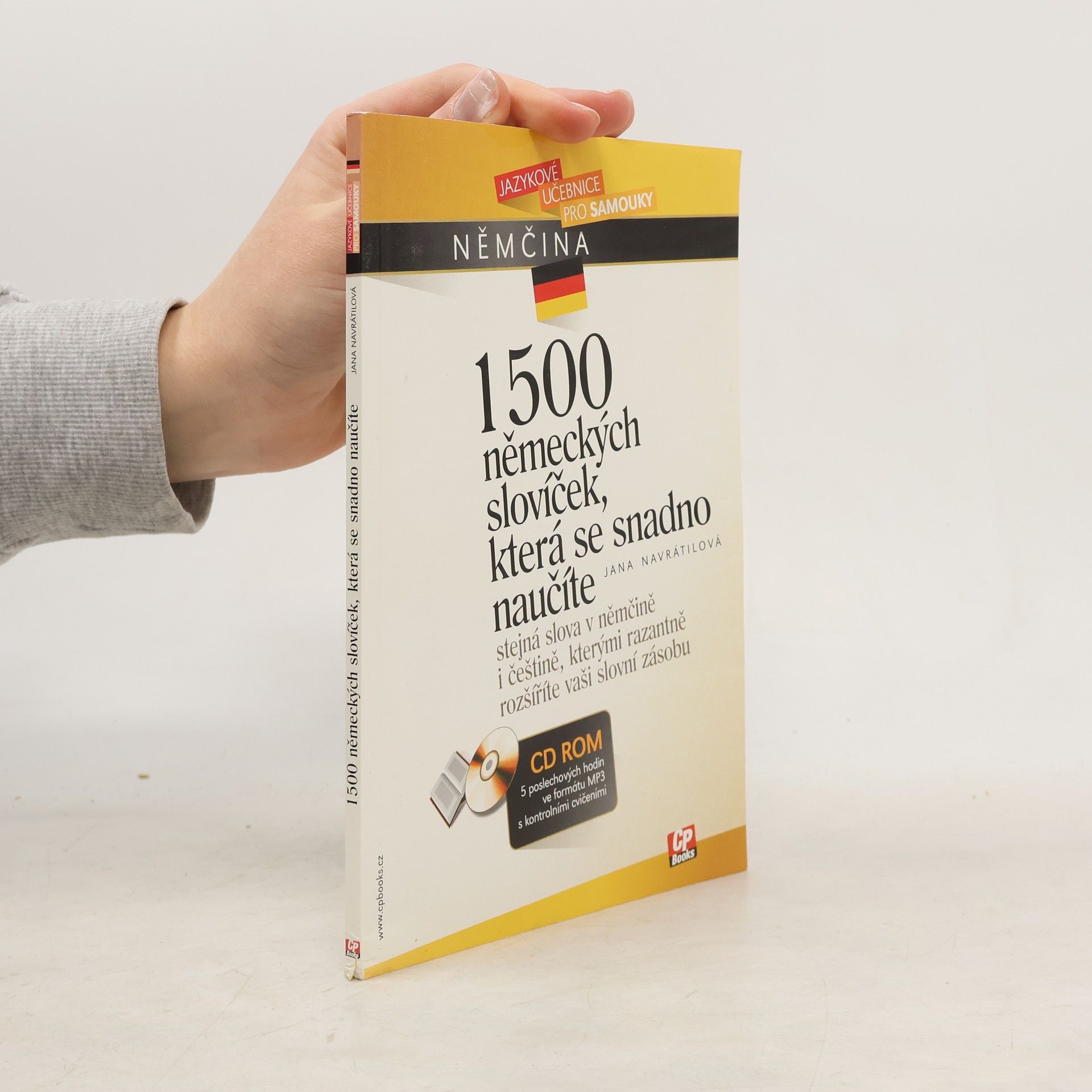 Jana Navrátilová 1500 německých slovíček, která se snadno naučíte