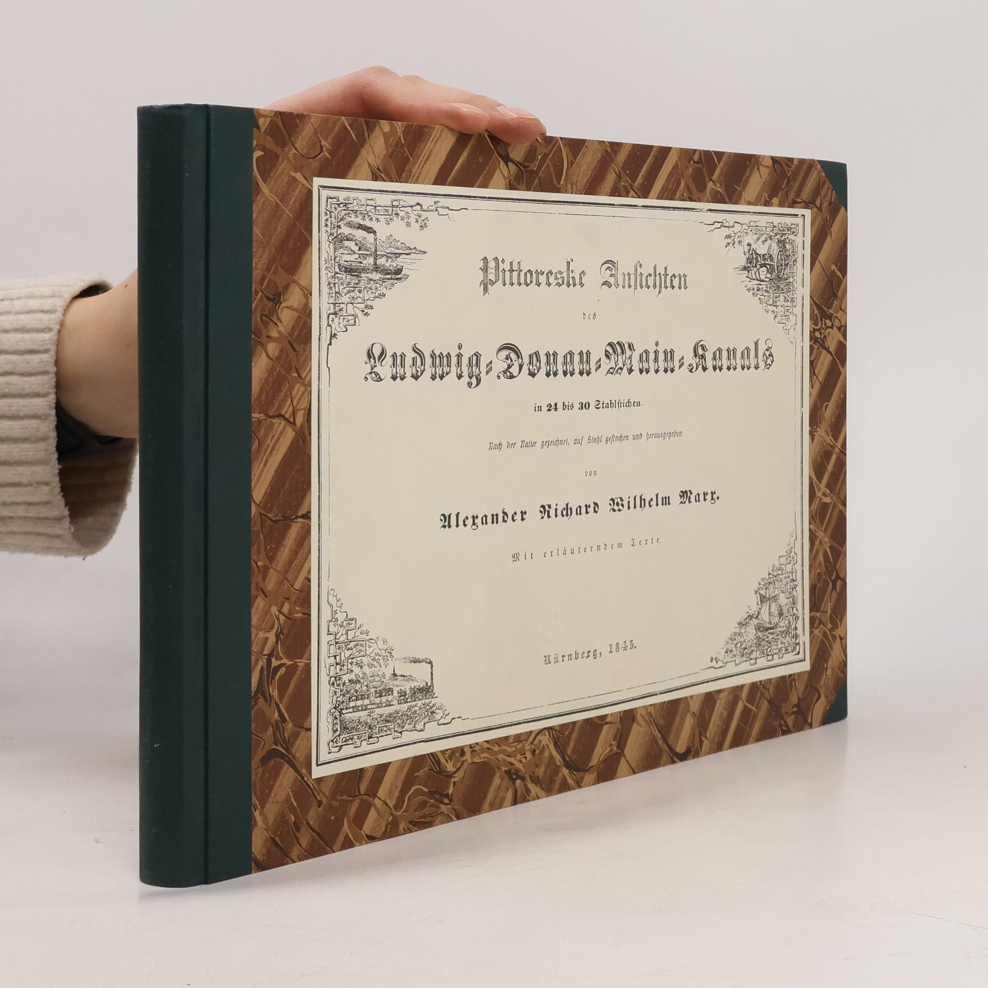 Alexander Marx Der Ludwig-Kanal. Seine Entstehung und Bedeutung als Handels-Strasse (reprint)