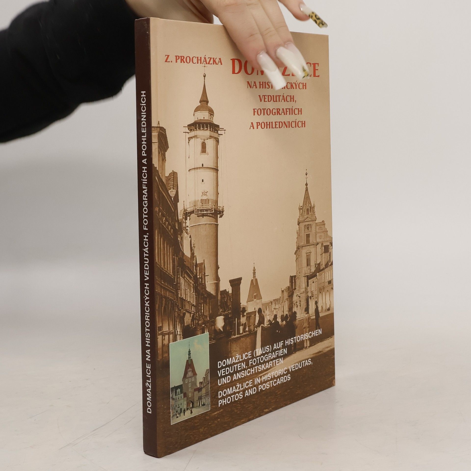 Zdeněk Procházka Domažlice na historických vedutách, fotografiích a pohlednicích
