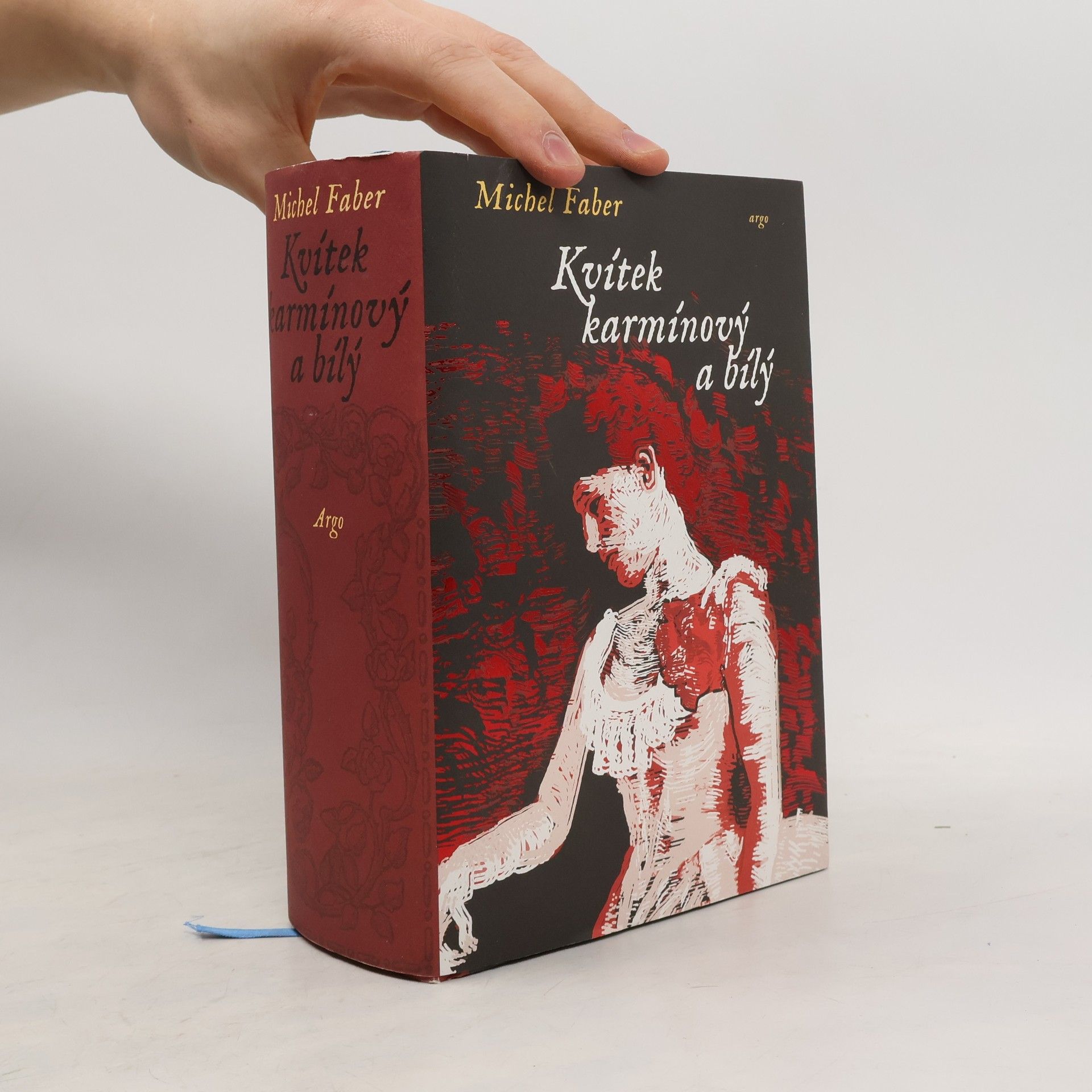 Michel Faber Kvítek karmínový a bílý