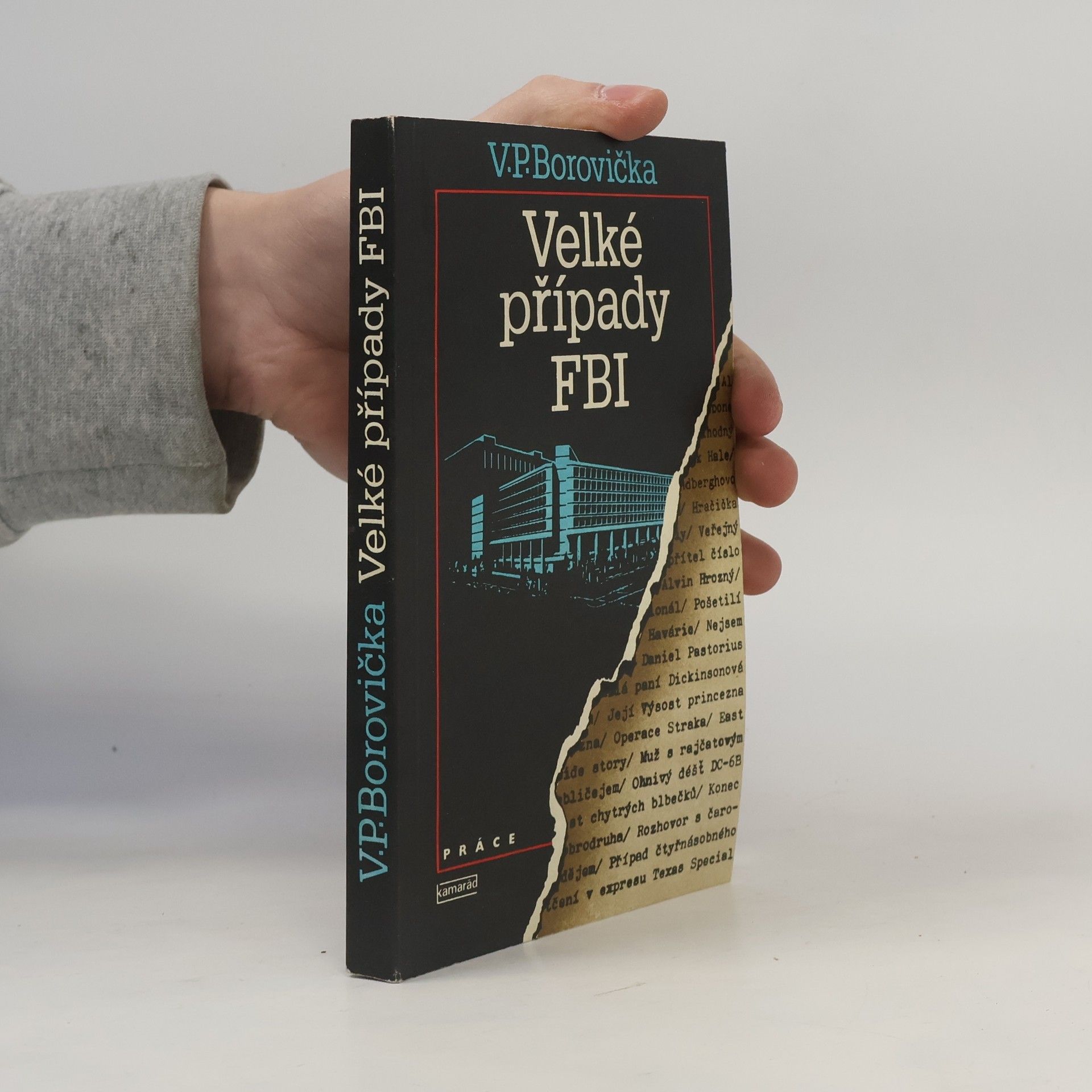 Václav Pavel Borovička Velké případy FBI