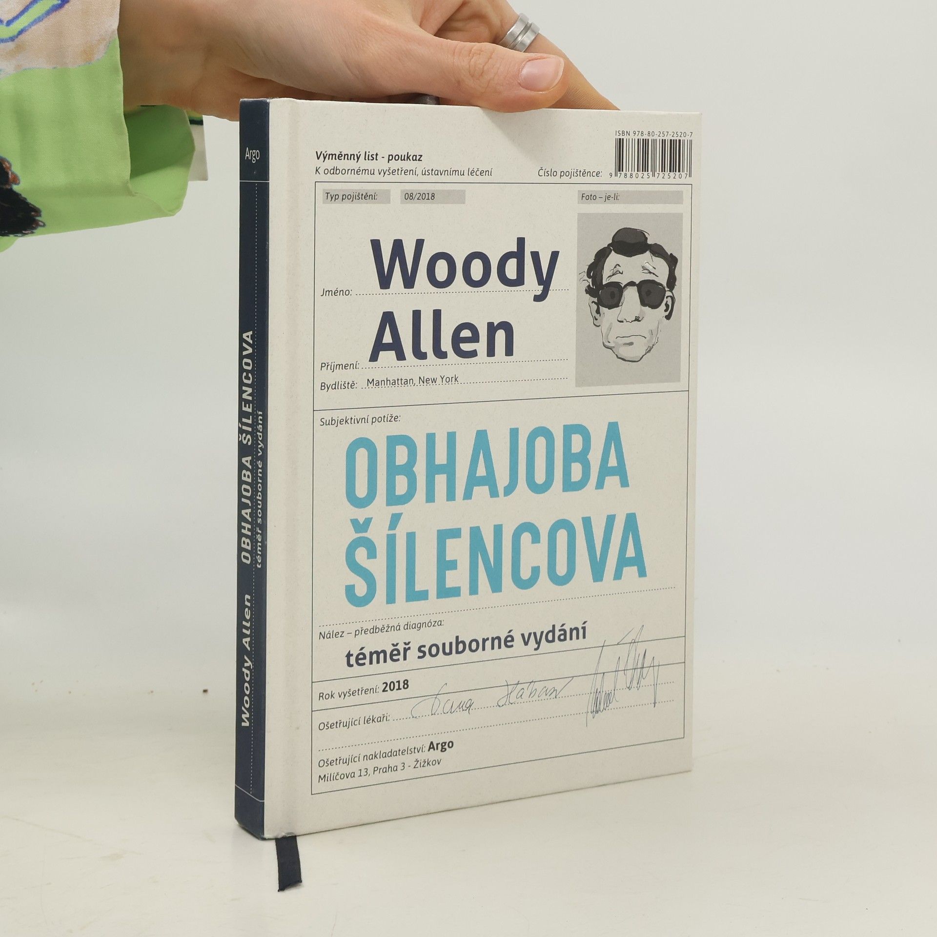 Woody Allen Obhajoba šílencova. Téměř souborné vydání