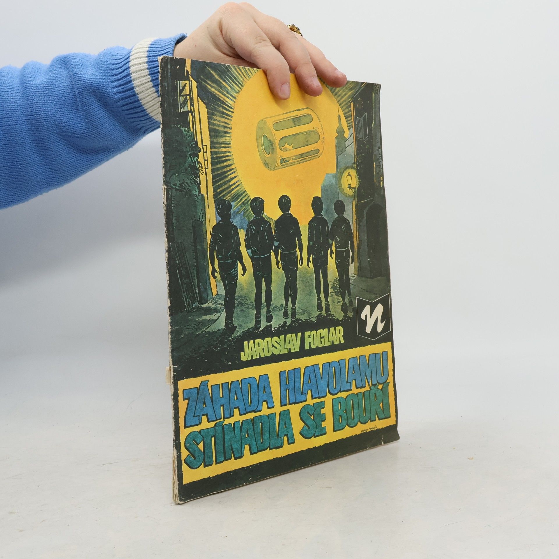 Jaroslav Foglar Záhada hlavolamu. Stínadla se bouří