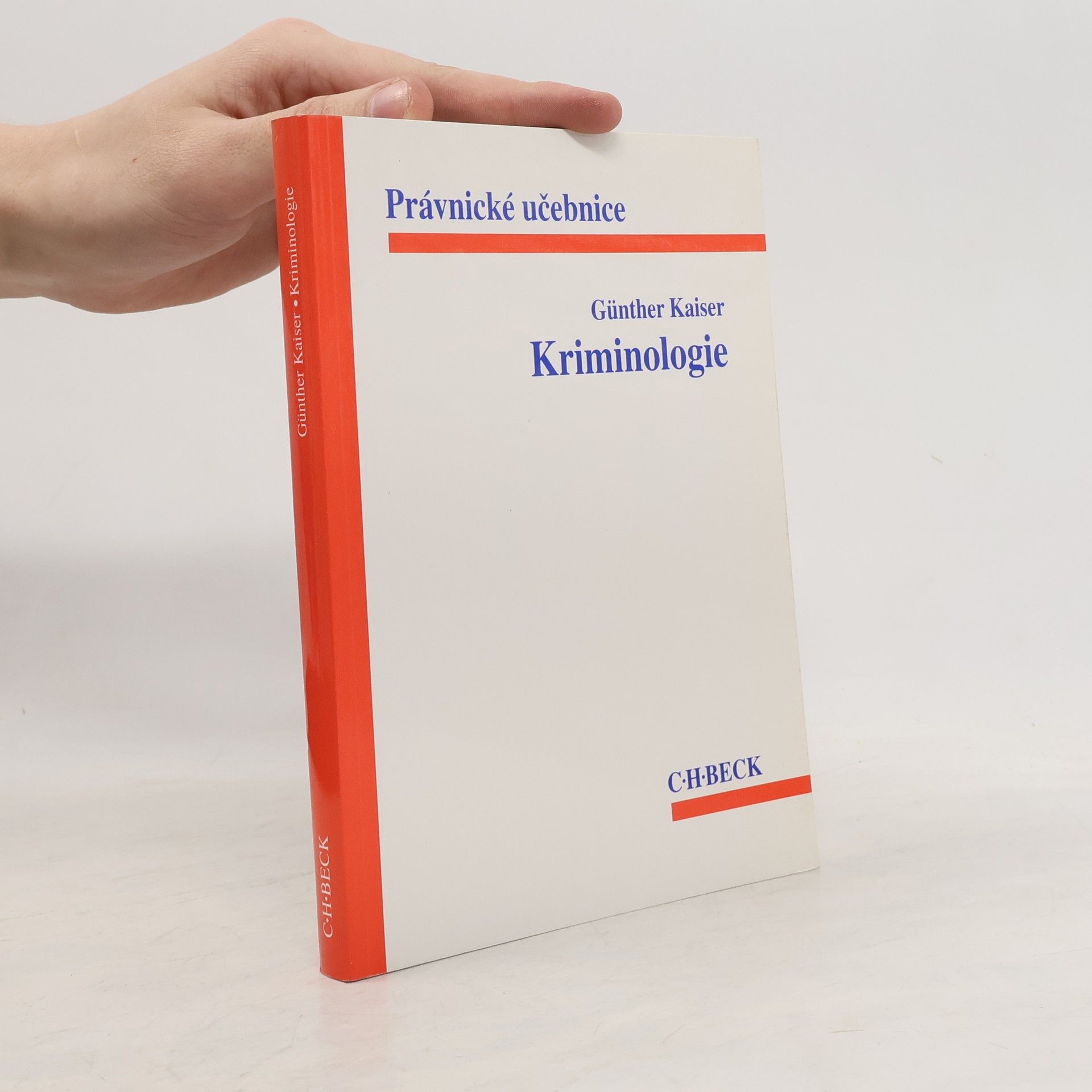 Günther Kaiser Kriminologie