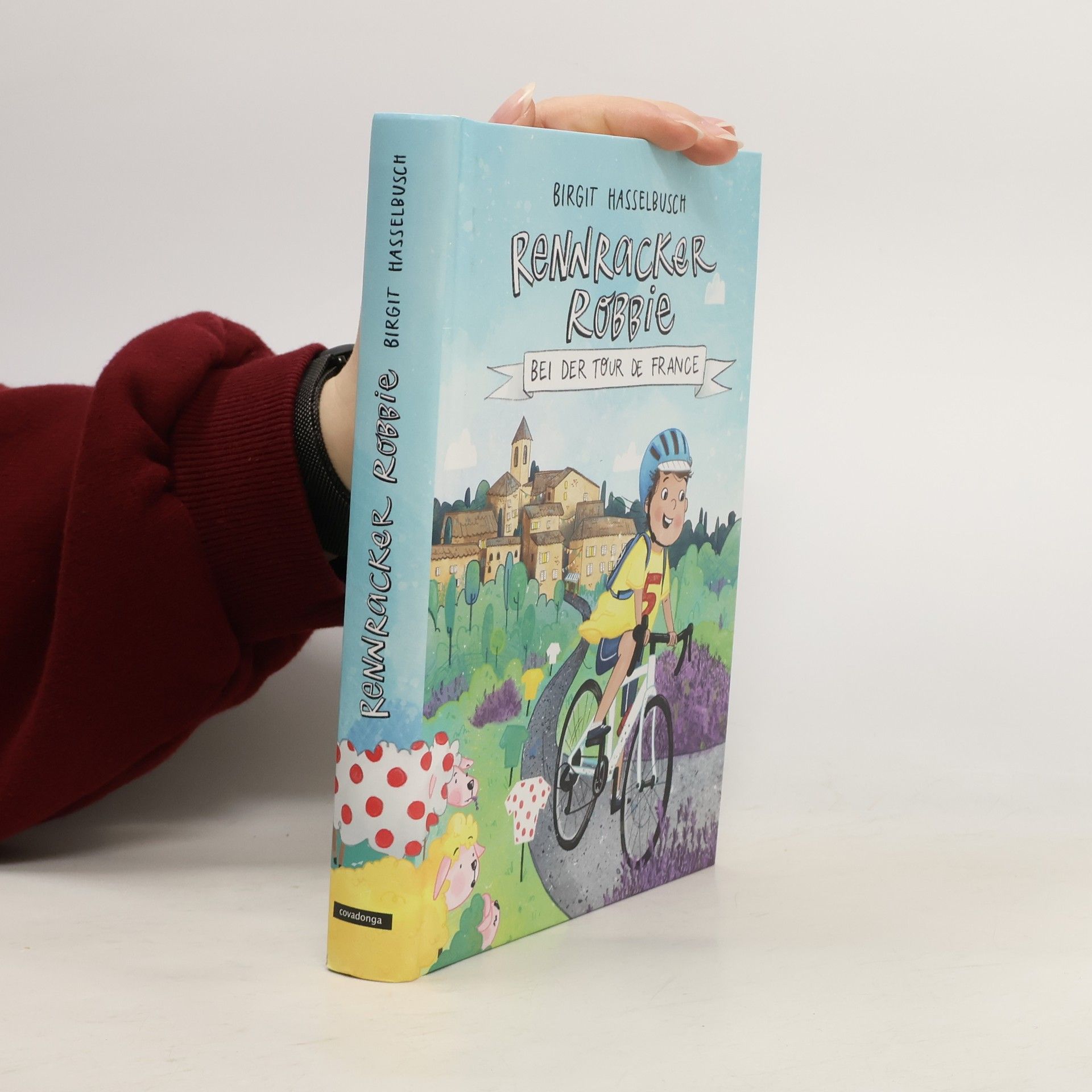 Rennracker Robbie bei der Tour de France