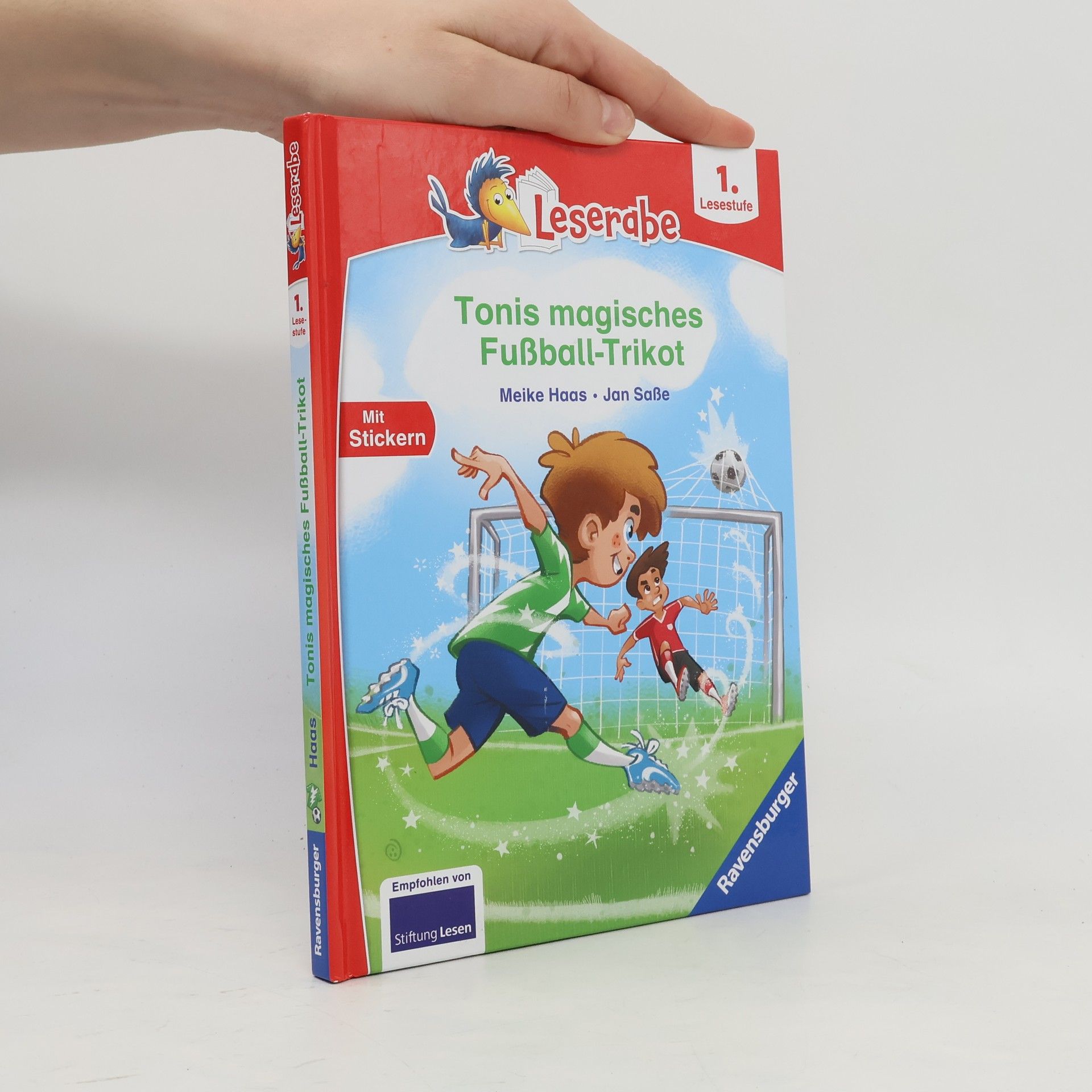 Meike Haas Tonis magisches Fußball-Trikot - lesen lernen mit dem Leserabe - Erstlesebuch - Kinderbuch ab 6 Jahren - Lesen lernen 1. Klasse