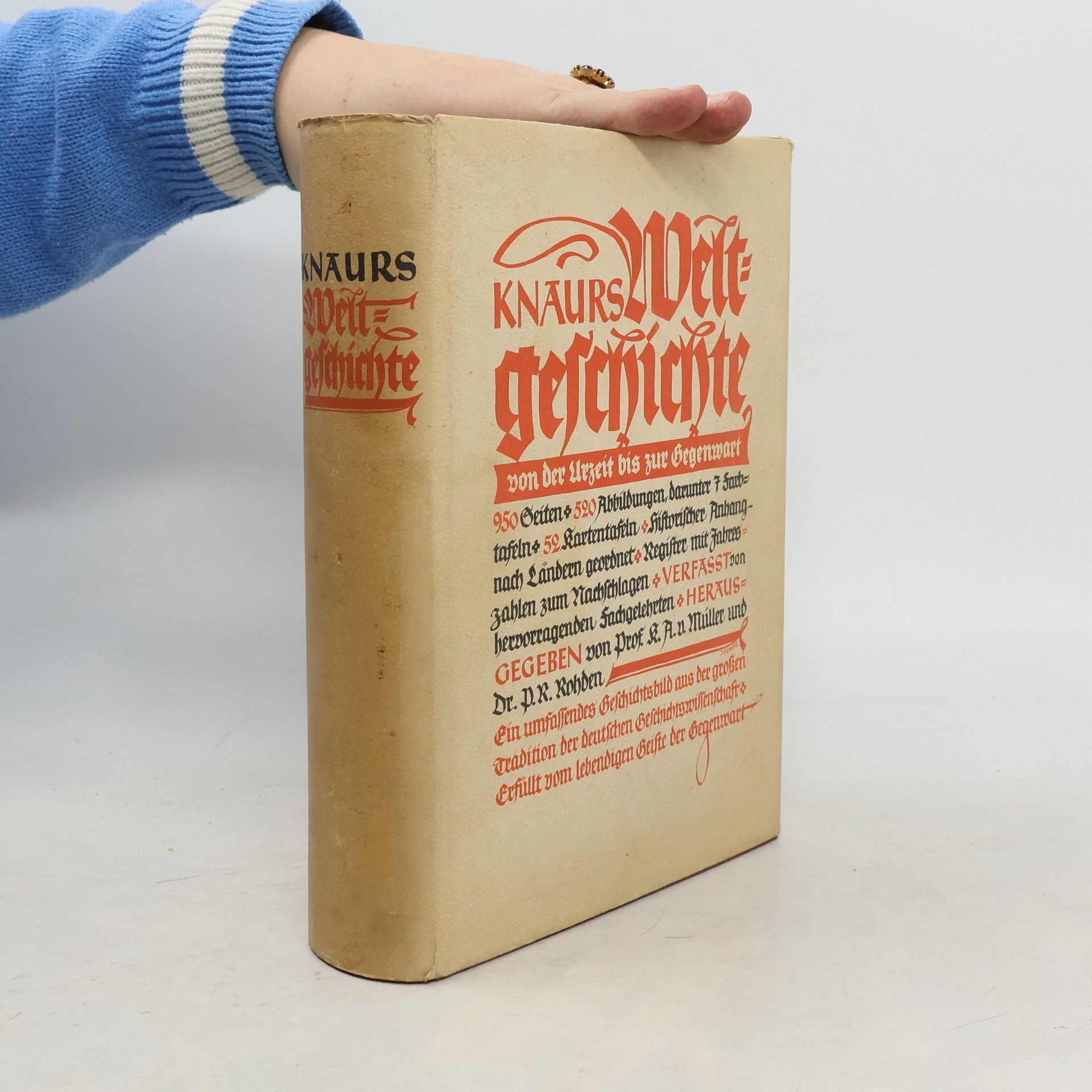 Karl Alexander von Müller Knaurs Weltgeschichte