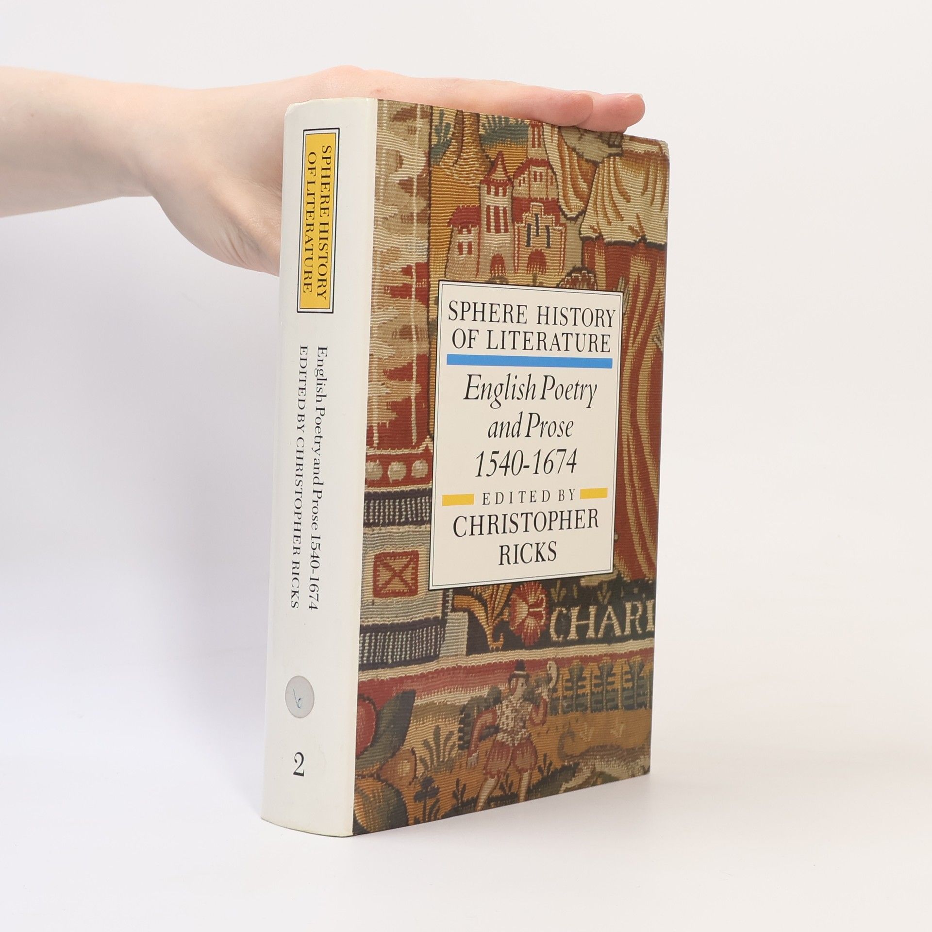 Christopher Ricks Sphere History of Literature, Volume 2