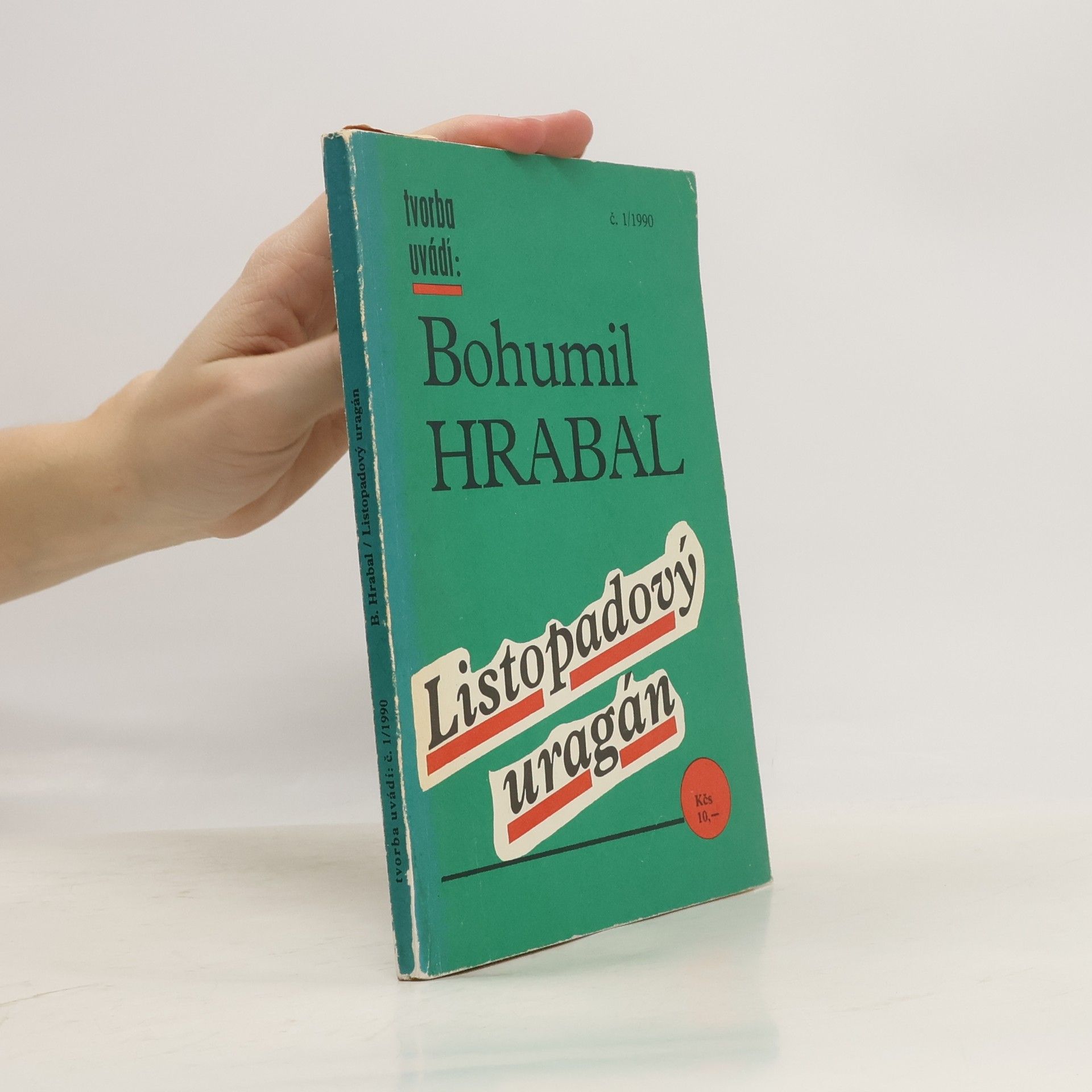 Bohumil Hrabal Listopadový uragán