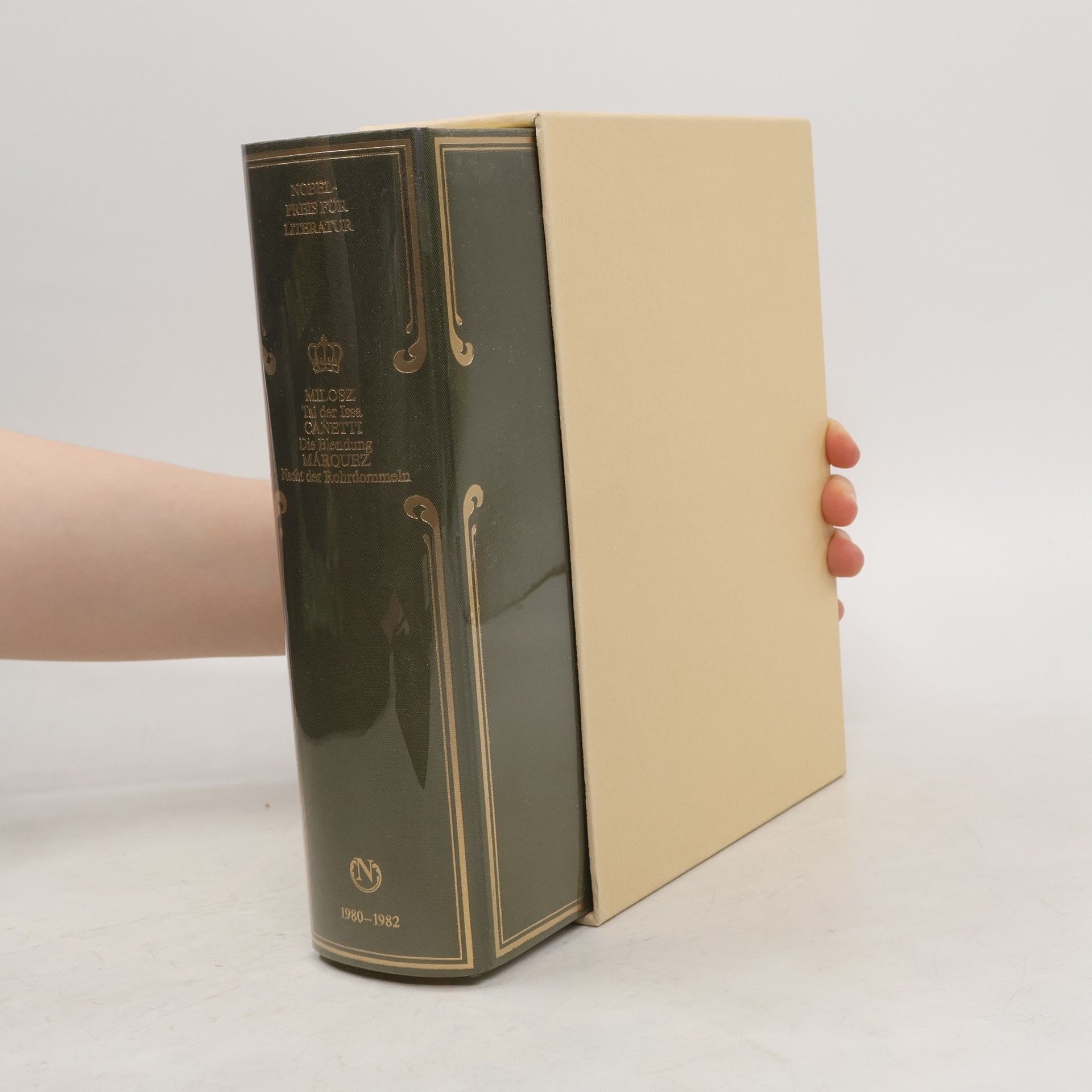 Various authors Nobelpreis für Literatur 1980-1982. Milosz, Canetti, Márquez