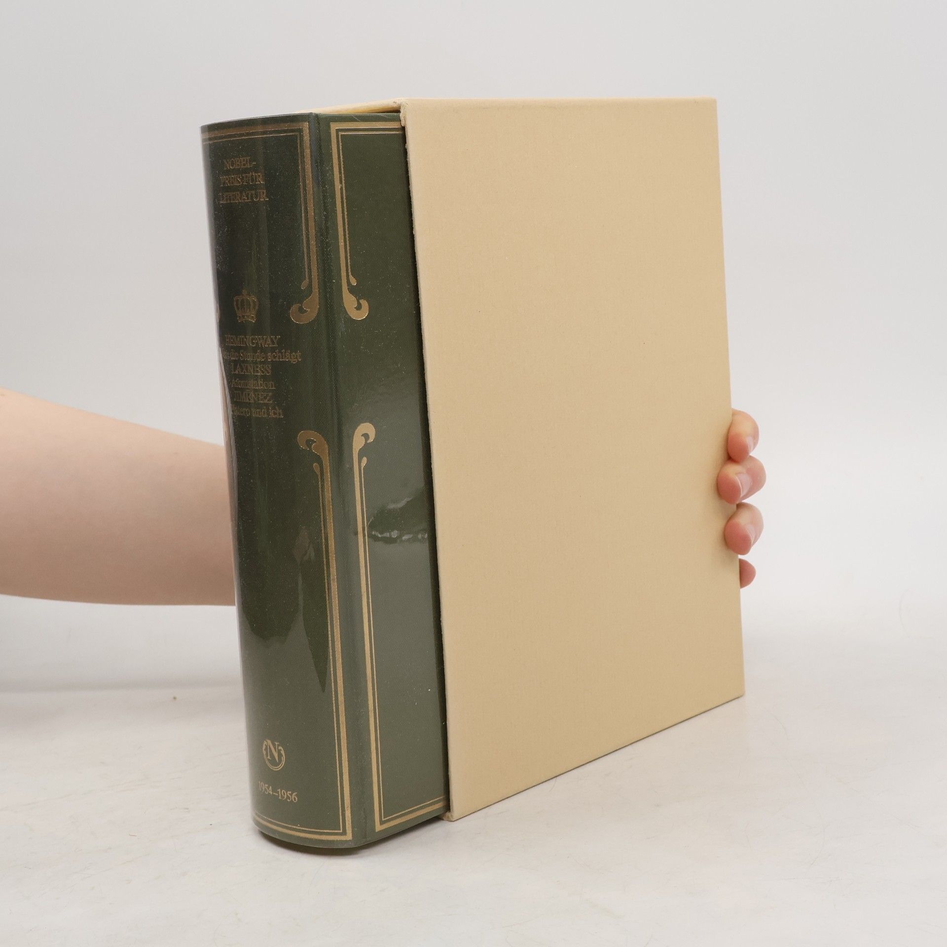 Nobelpreis für Literatur 1954-1956. Hemingway, Laxness, Jiménez