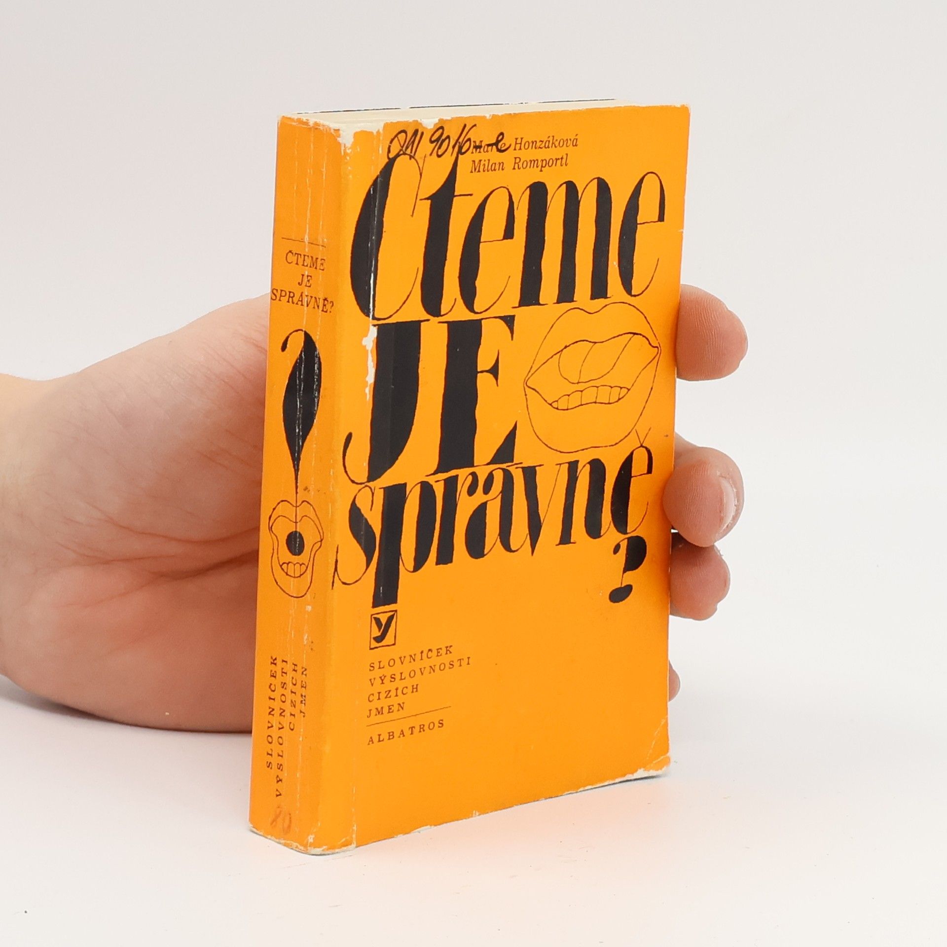 Čteme je správně? Slovníček výslovnosti cizích jmen