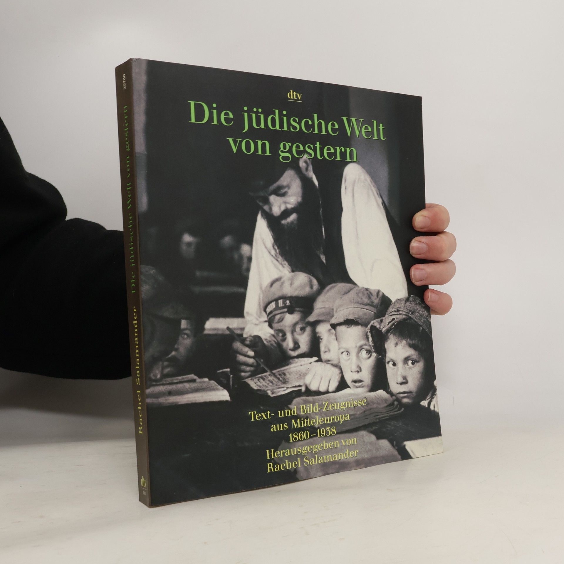 Die jüdische Welt von gestern 1860-1938 : Text- und Bild-Zeugnisse aus Mitteleuropa