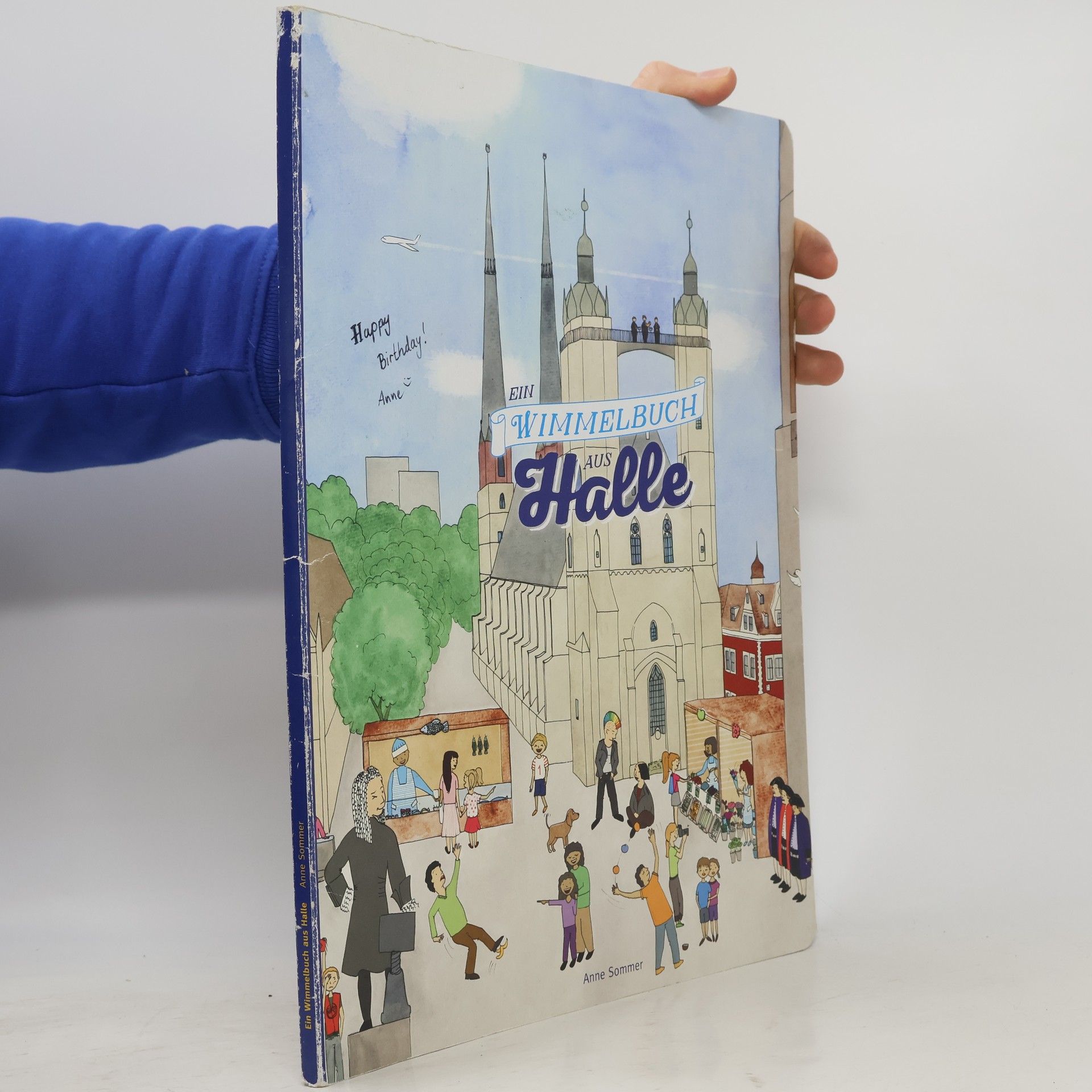 Hans-Jörg Wiesner Ein Wimmelbuch aus Halle