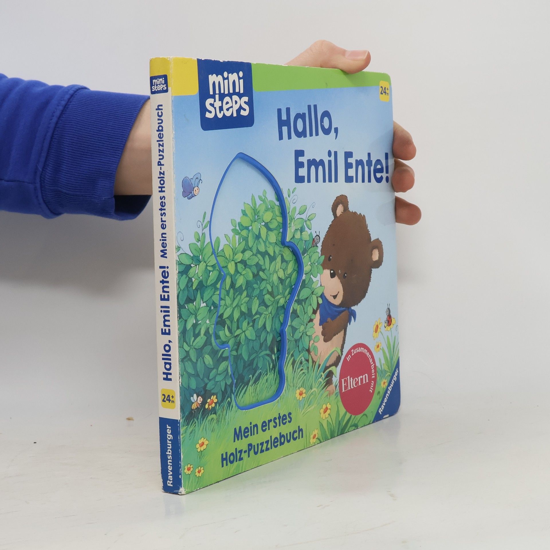 Kathrin-Lena Orso Ministeps: Hallo, Emil Ente! Mein erstes Holzpuzzle-Buch