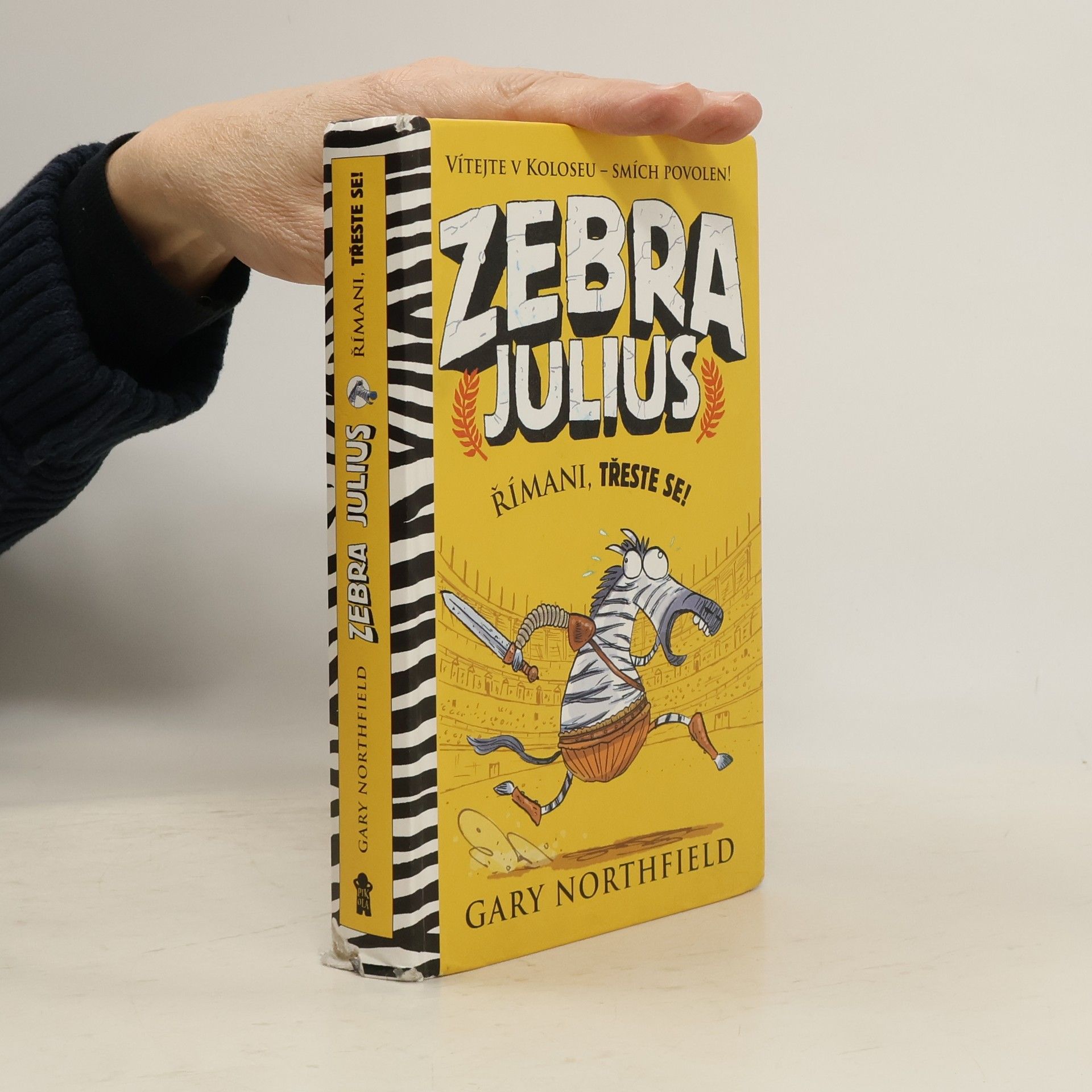 Gary Northfield Zebra Julius. Římani, třeste se!