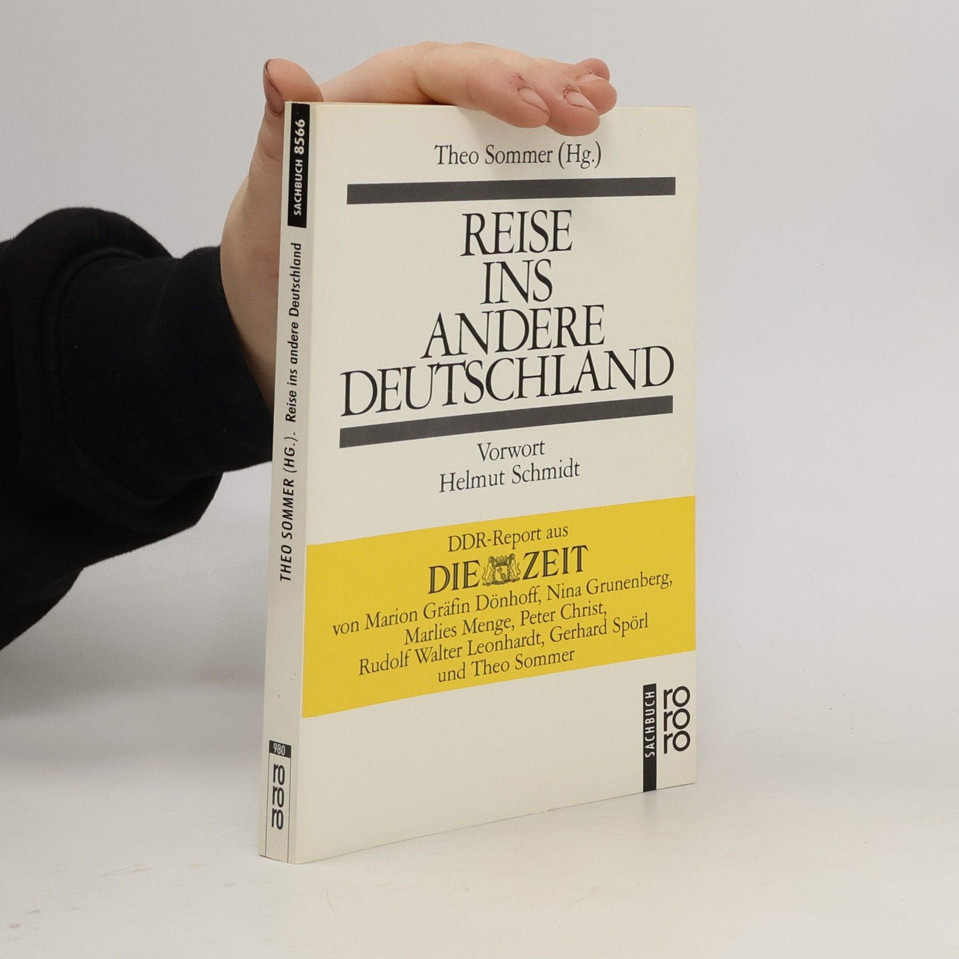 Theo Sommer Reise ins andere Deutschland