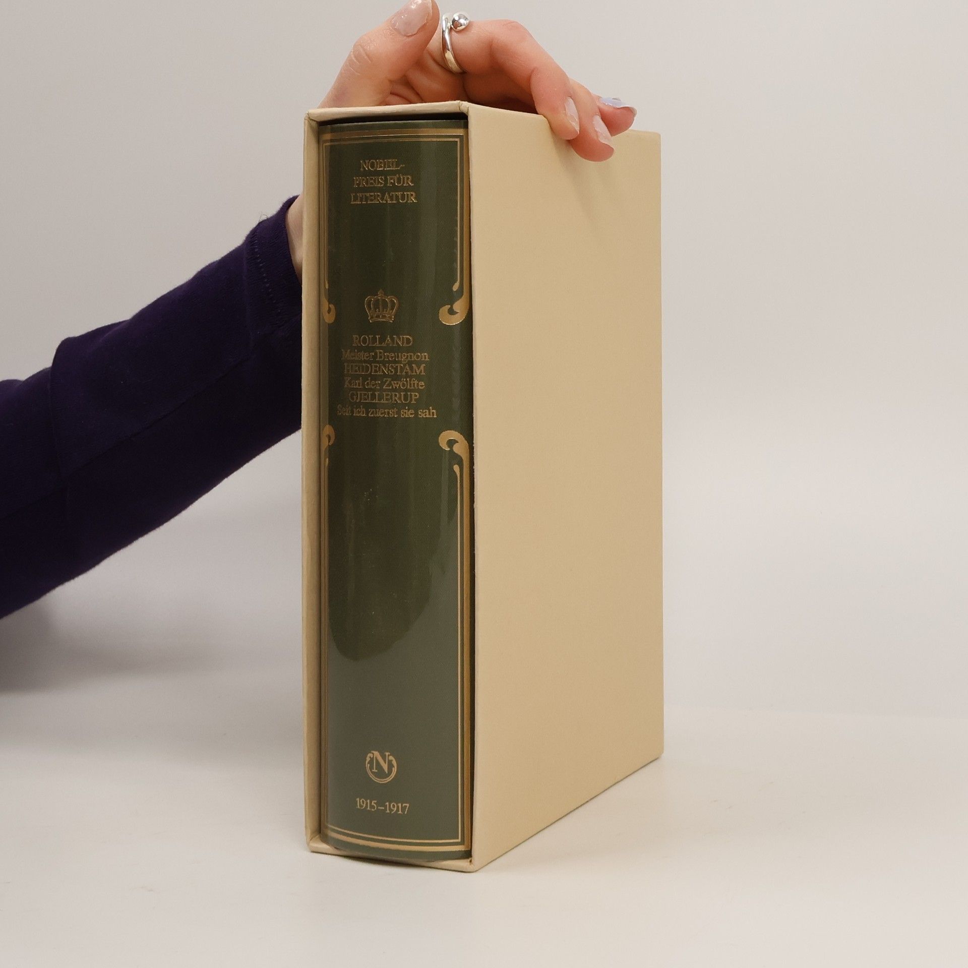 Various authors Nobelpreis für Literatur 1915-1917. Rolland, Heidenstam, Gjellerup